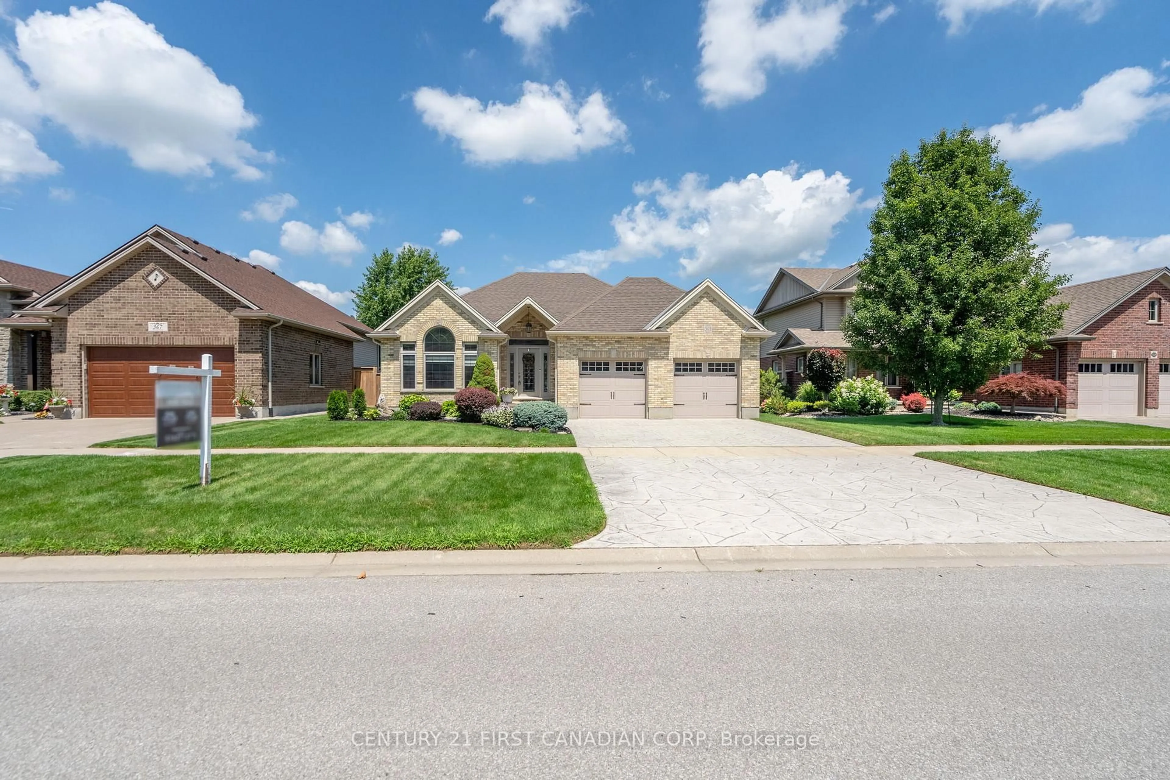 Home with brick exterior material, street for 363 Darcy Dr, Strathroy-Caradoc Ontario N7G 0A1