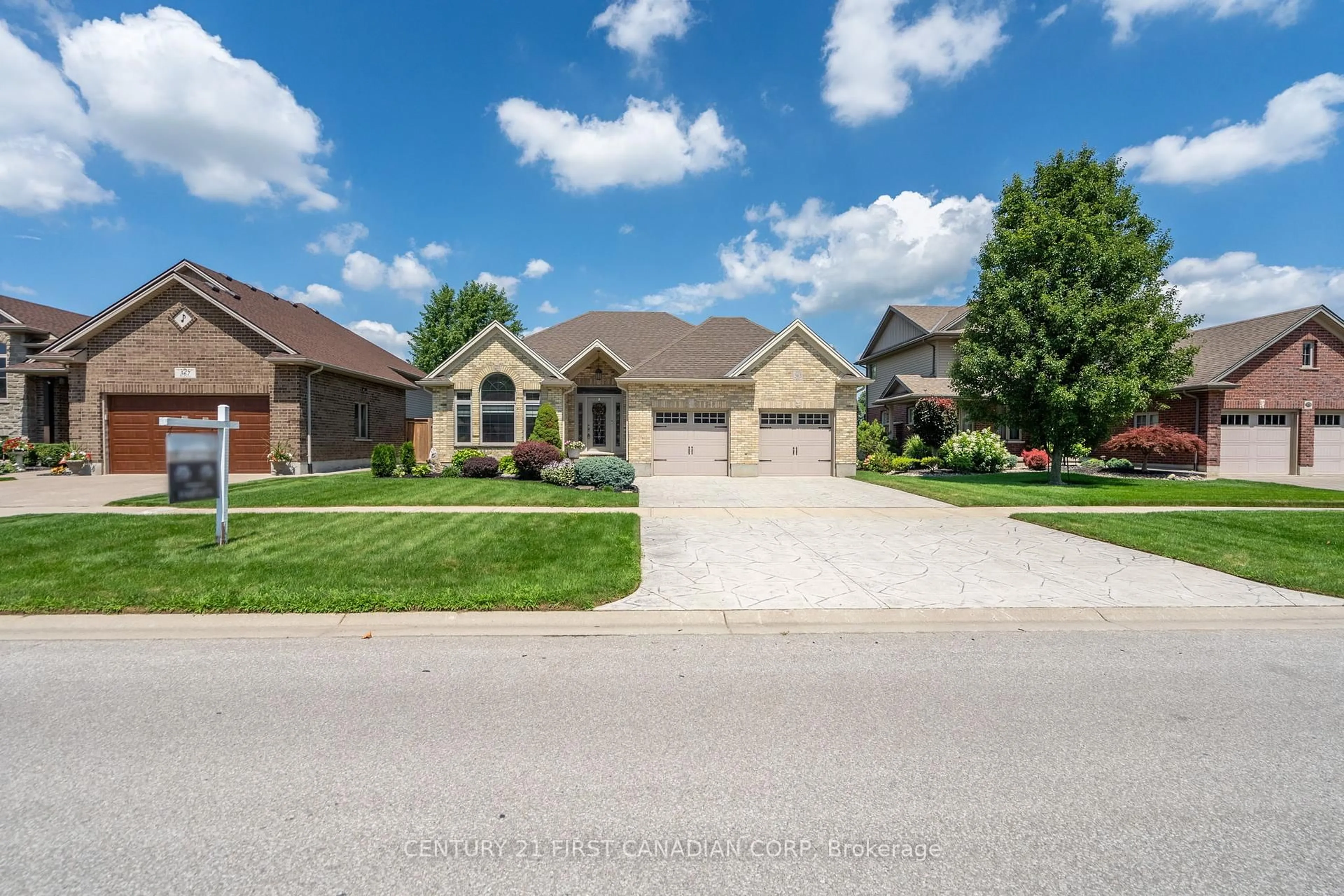 Home with brick exterior material, street for 363 Darcy Dr, Strathroy-Caradoc Ontario N7G 0A1