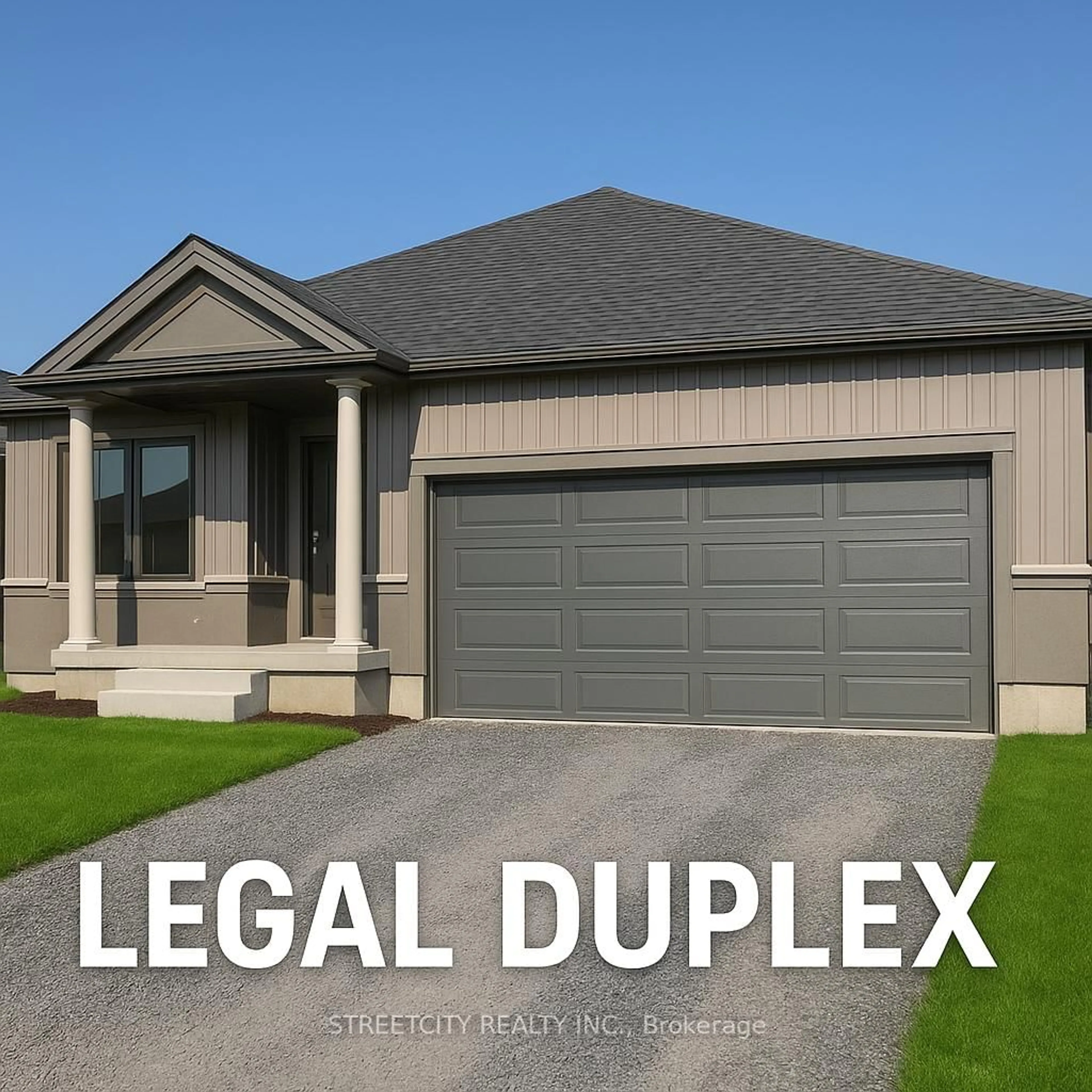Home with vinyl exterior material, street for 32 Bounty Ave, Thorold Ontario L2V 0B7