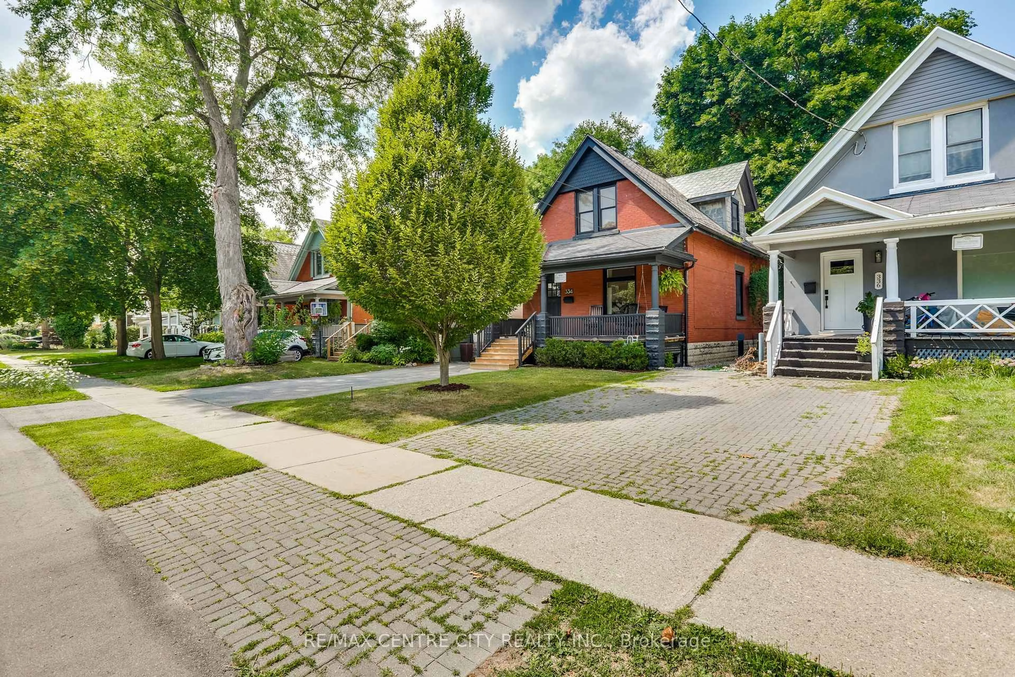 Home with brick exterior material, street for 334 Cheapside St, London East Ontario N6A 2A6