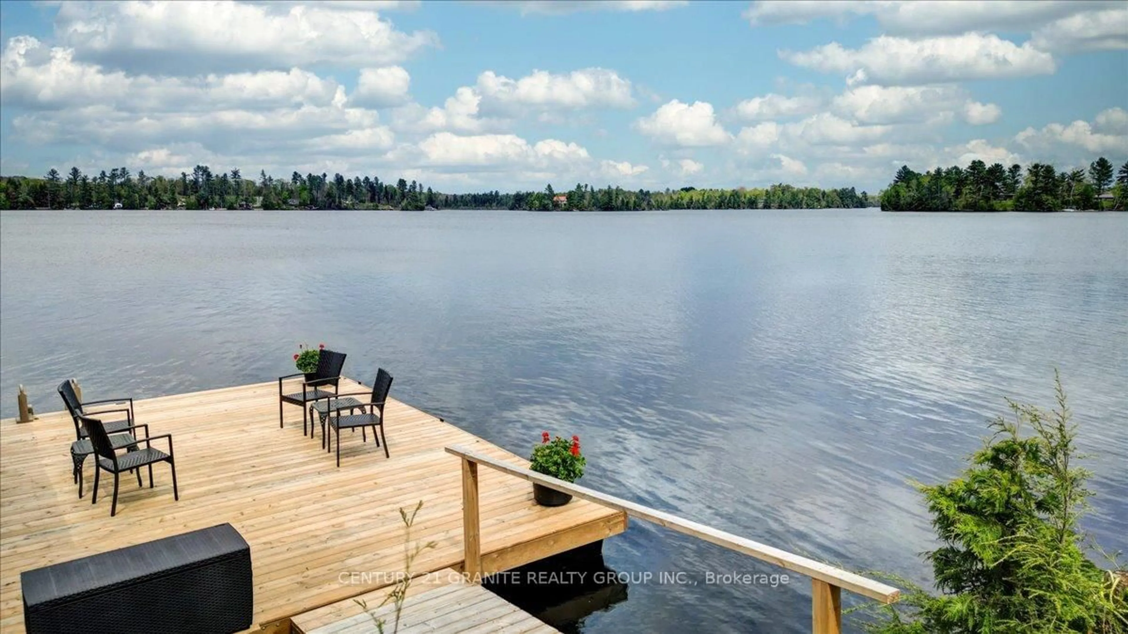 Patio, water/lake/river/ocean view for 1115A Steenburg Lake North Rd, Hastings Ontario K0L 1W0