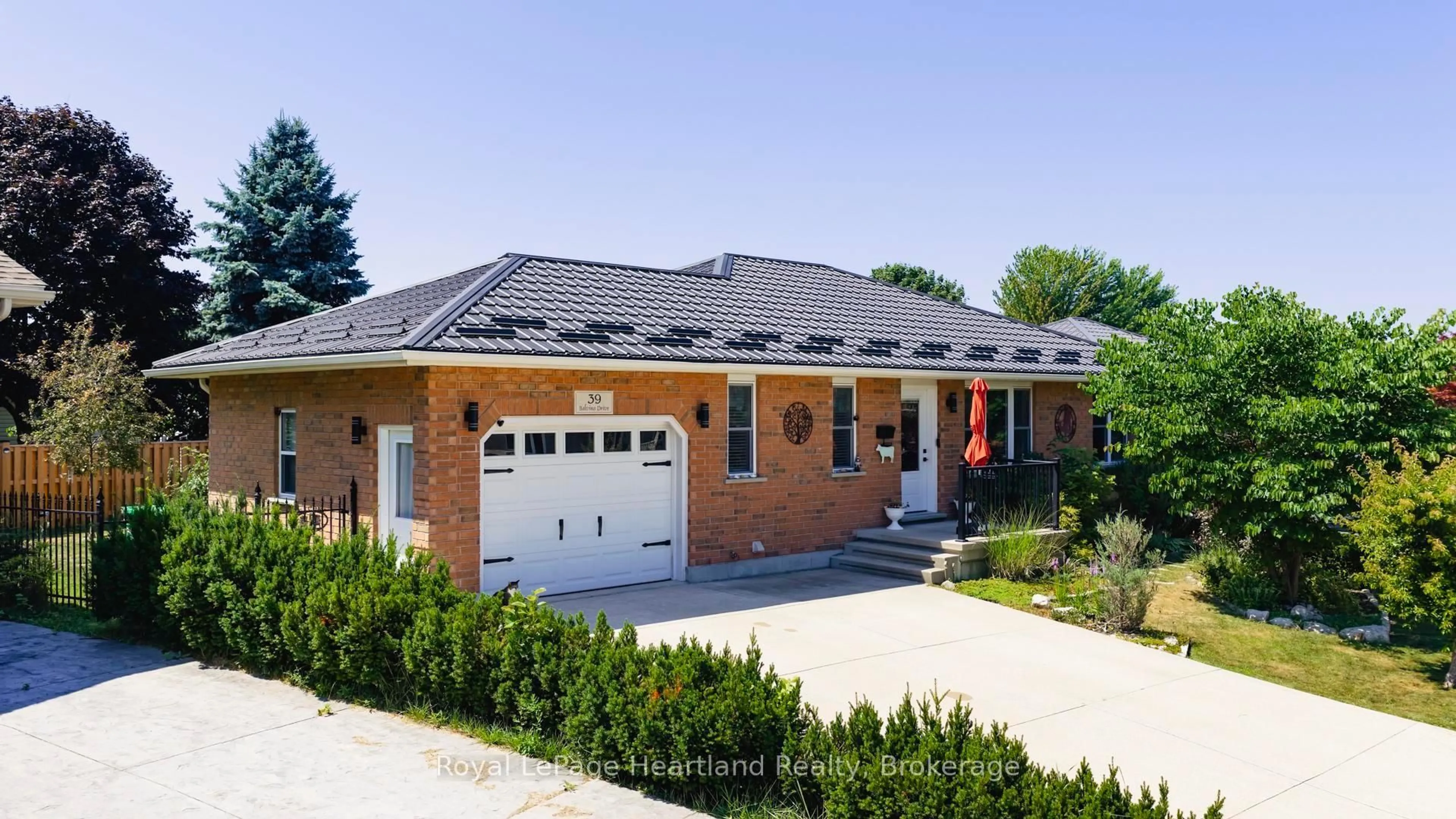 Home with brick exterior material, street for 39 BALVINA Dr, Goderich Ontario N7A 4L2