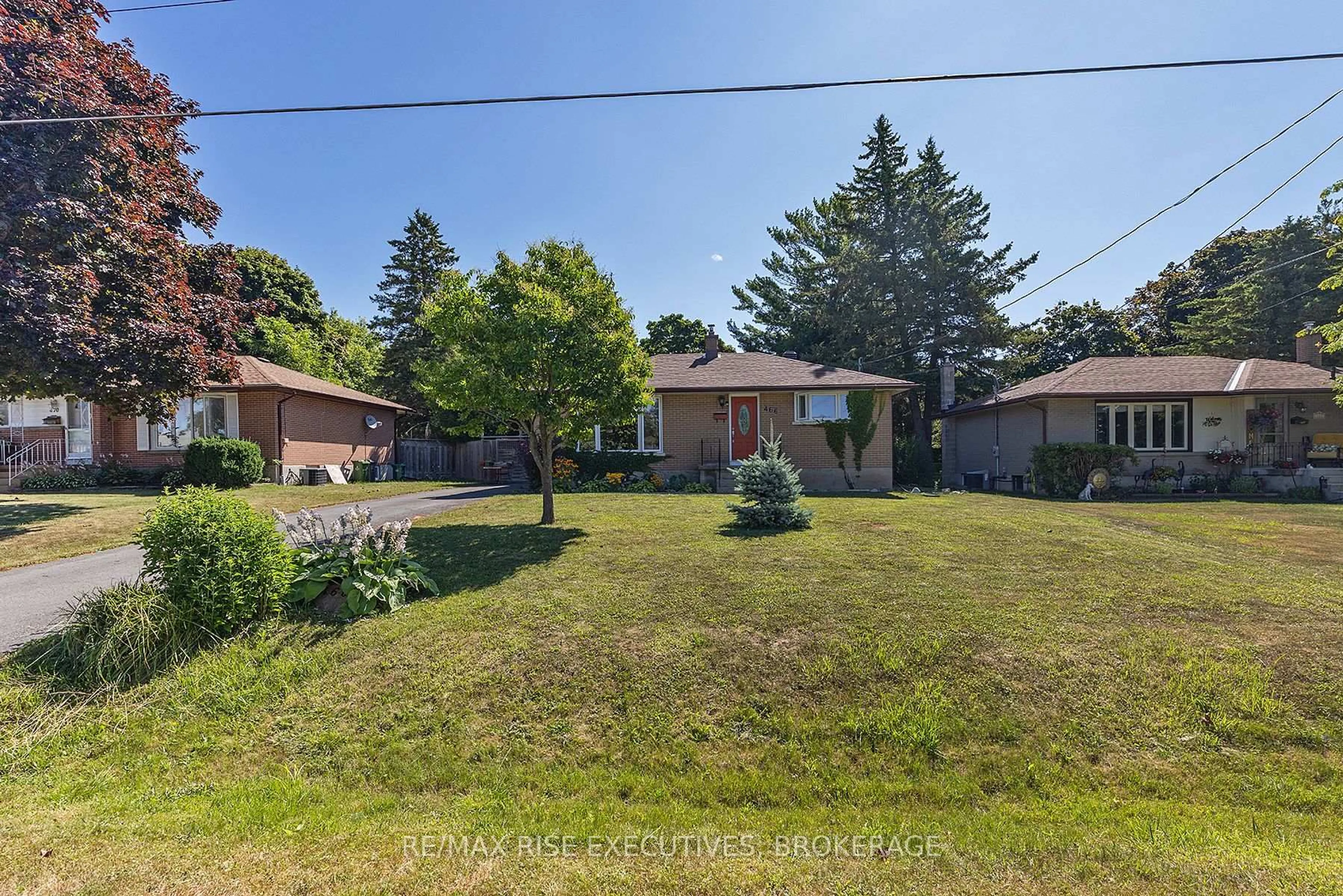 A pic from outside/outdoor area/front of a property/back of a property/a pic from drone, street for 466 Abdo Rd, Kingston Ontario K7M 3W9