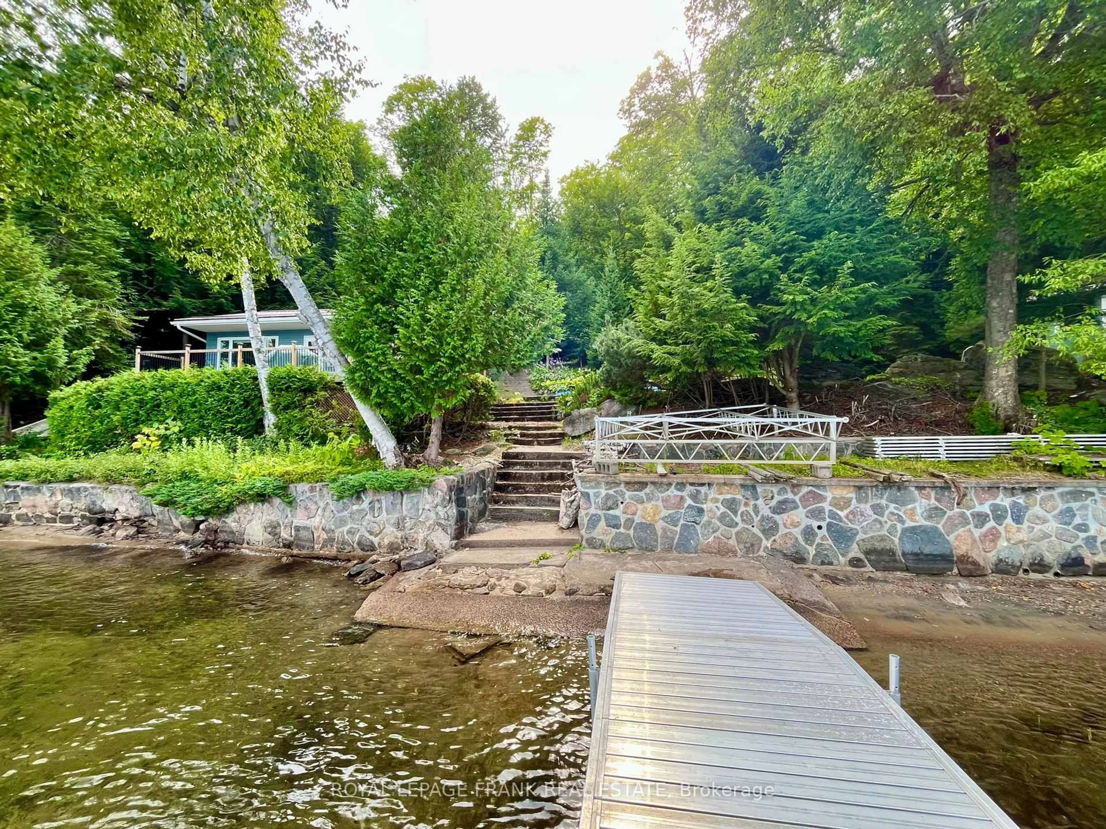 Patio, water/lake/river/ocean view for 1700 Papineau Lake Rd, Maple Leaf Ontario K0L 2R0