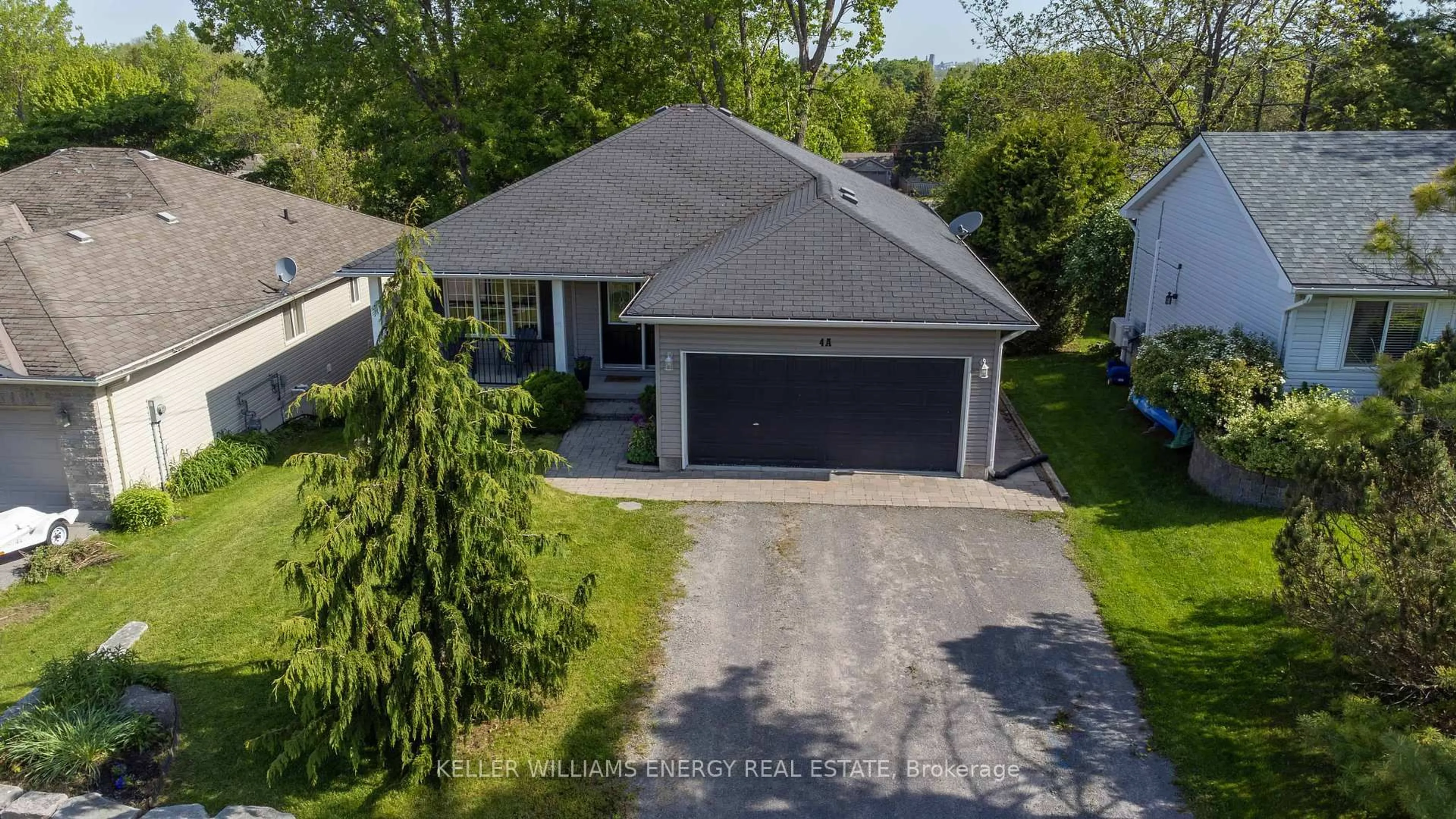 A pic from outside/outdoor area/front of a property/back of a property/a pic from drone, street for 4A Cumberland St, Prince Edward County Ontario K0K 2T0
