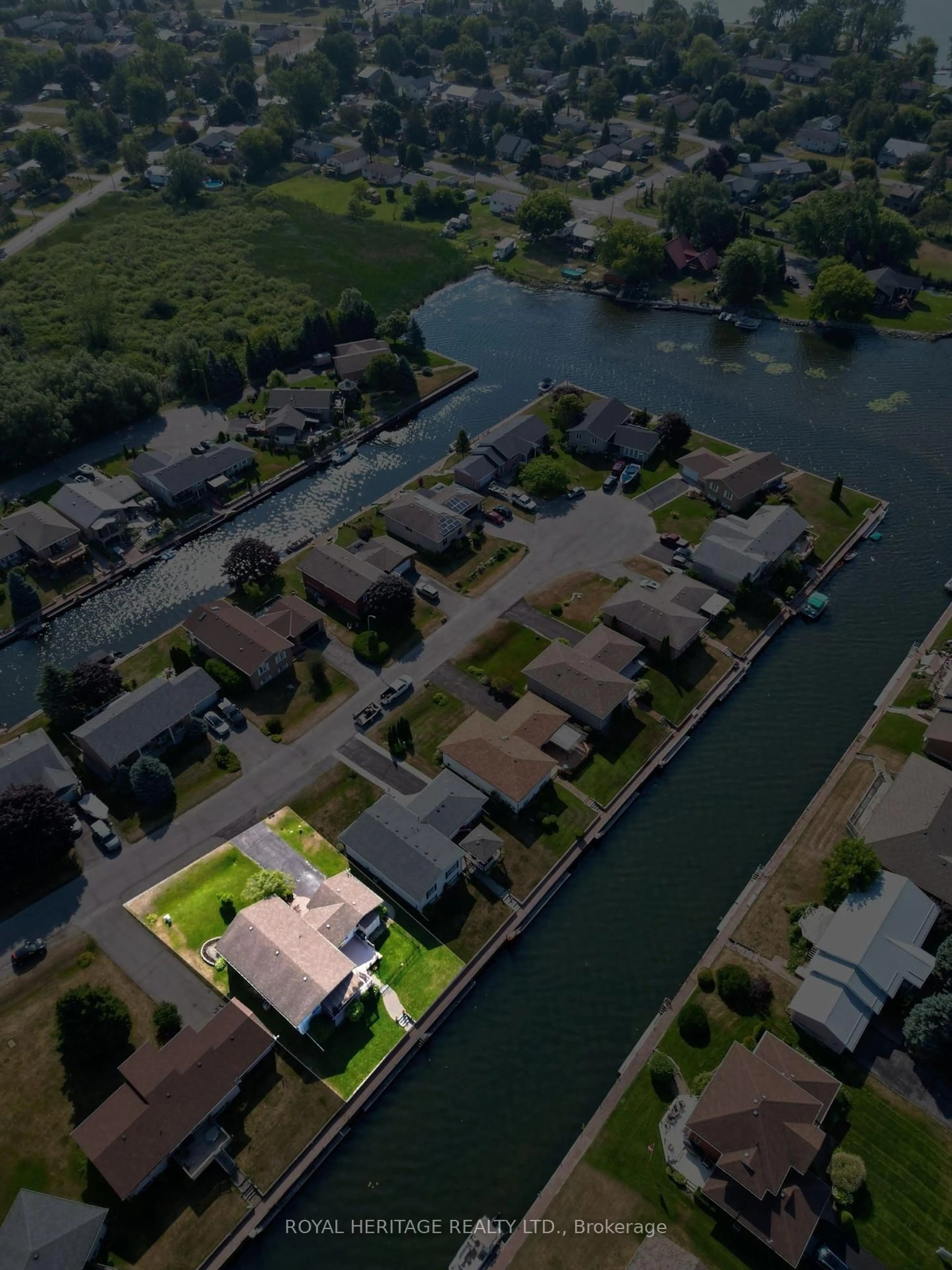 A pic from outside/outdoor area/front of a property/back of a property/a pic from drone, water/lake/river/ocean view for 3 Wendys Lane, Brighton Ontario K0K 1H0