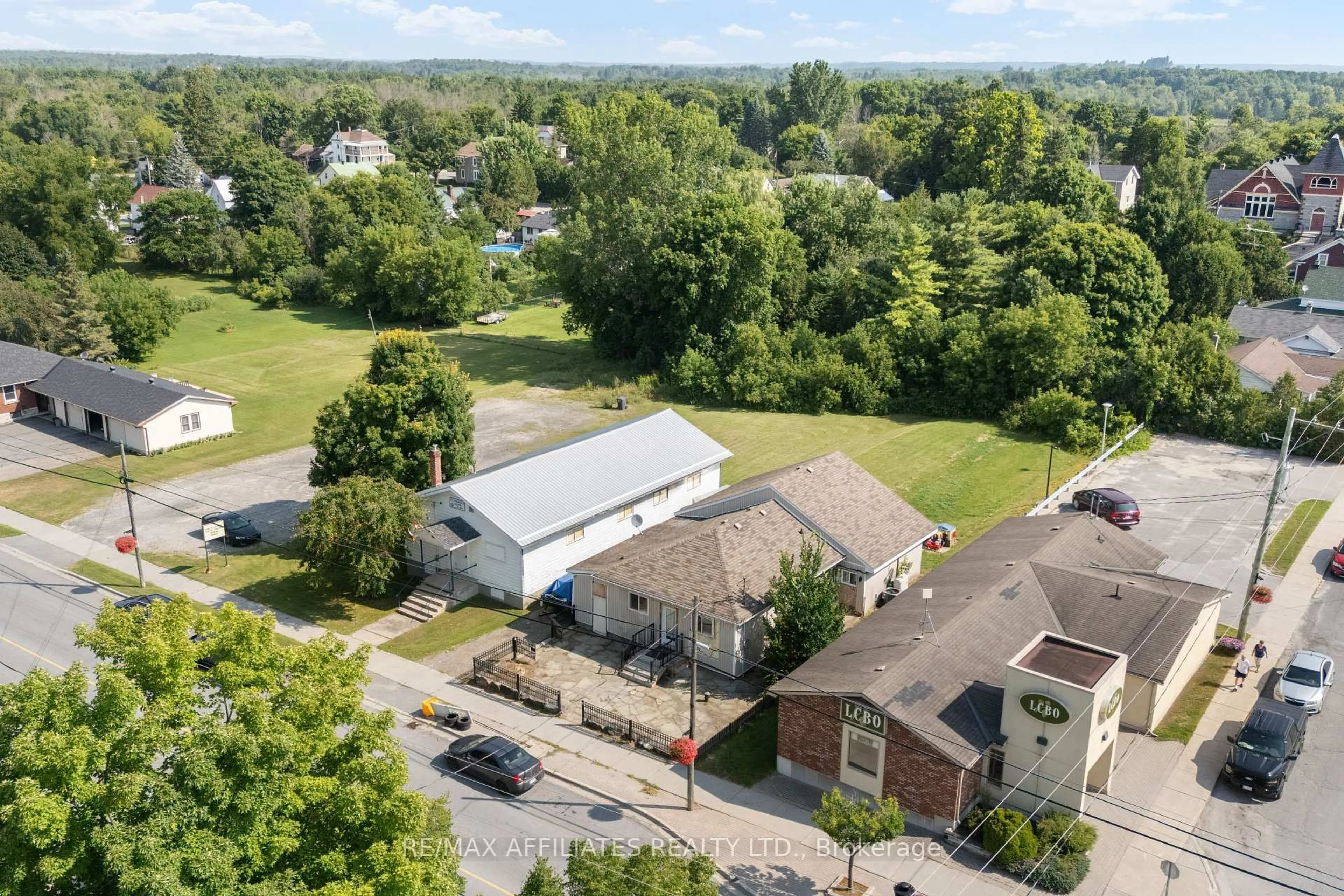 A pic from outside/outdoor area/front of a property/back of a property/a pic from drone, mountain view for 79 George St, Lanark Ontario K0G 1K0