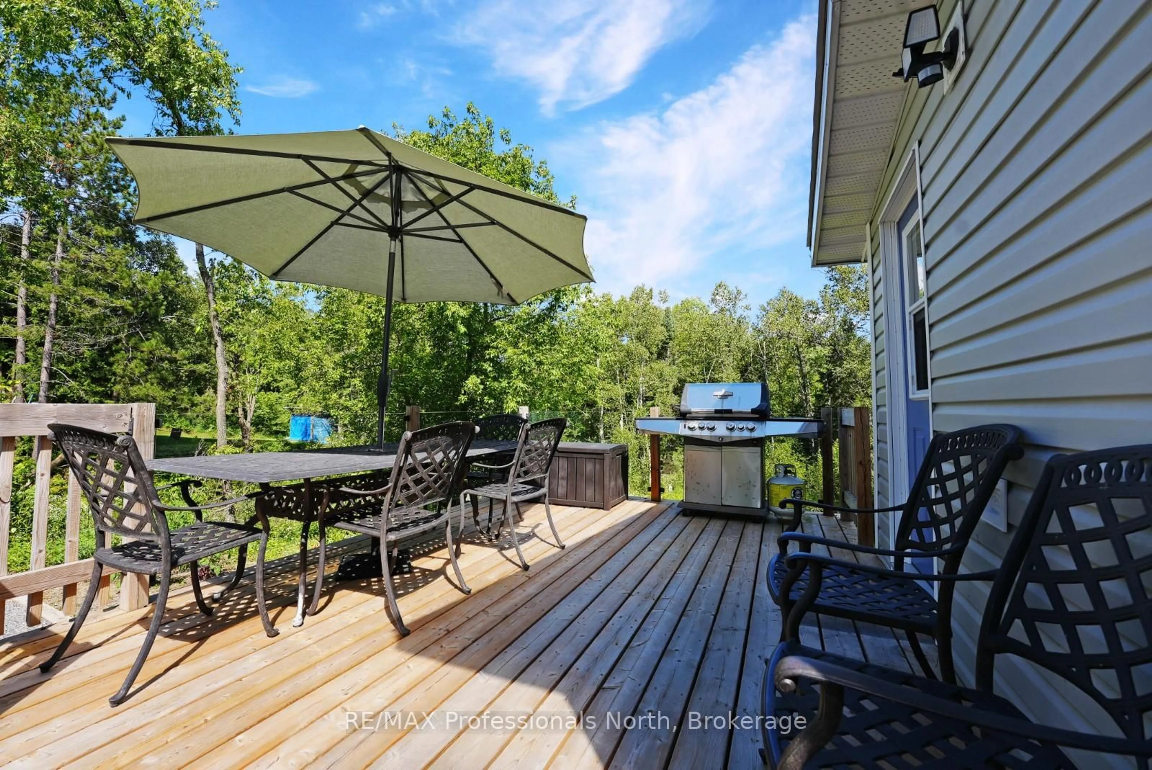 Patio, water/lake/river/ocean view for 33085 Highway 62, Maynooth Ontario K0L 2S0