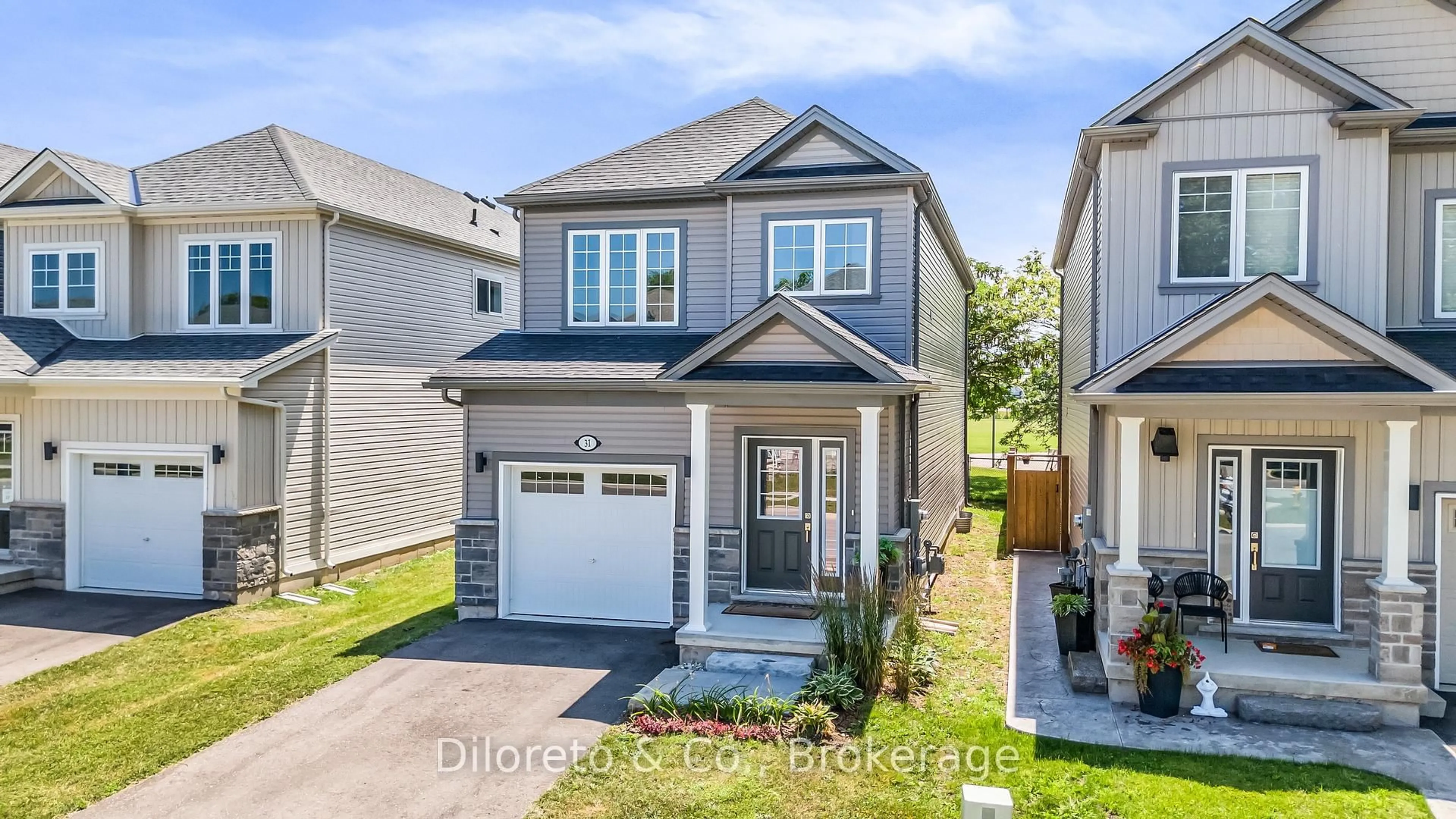 Home with brick exterior material, street for 31 Bromley Dr, St. Catharines Ontario L2M 0C9
