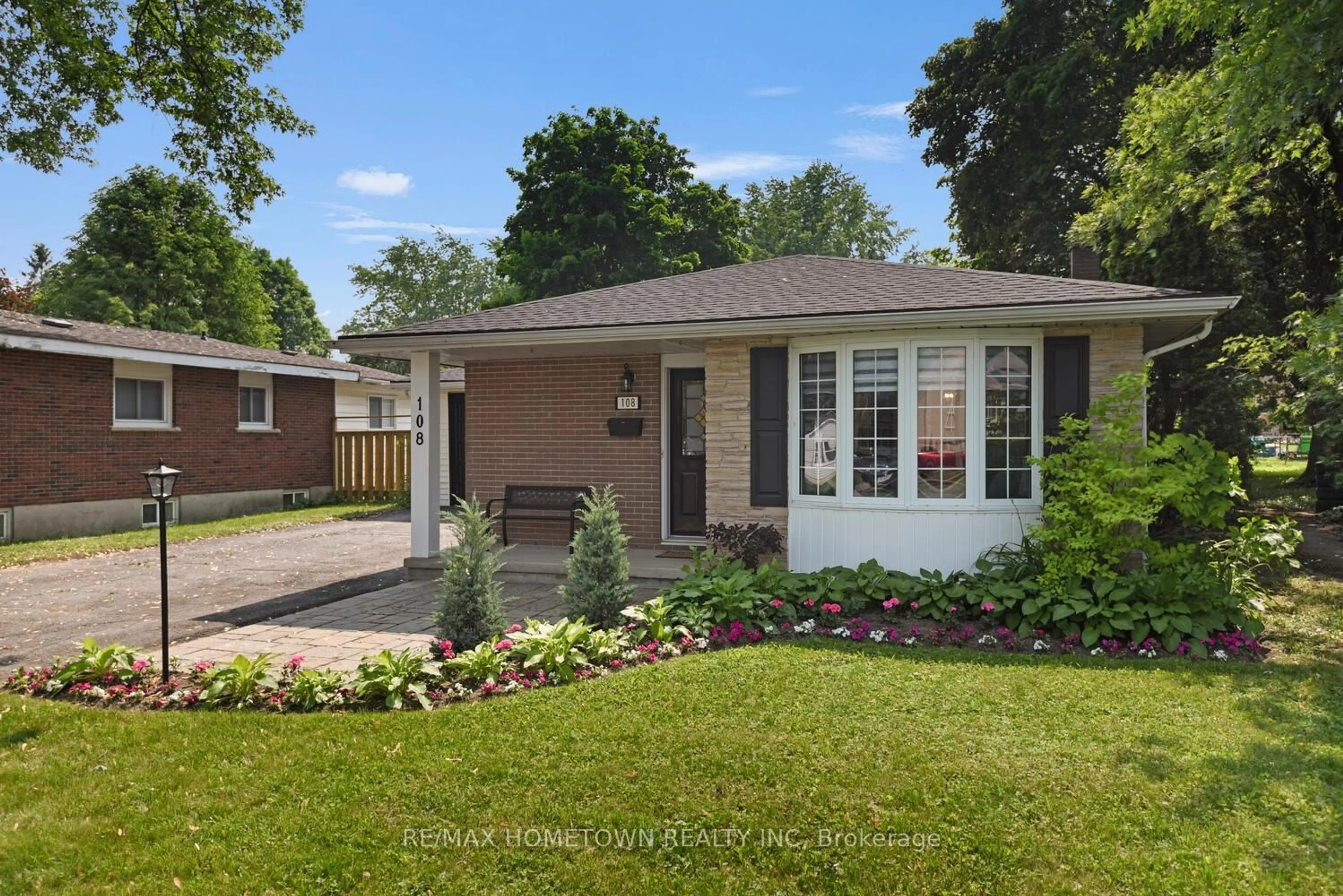 Home with brick exterior material, street for 108 Windsor Dr, Brockville Ontario K6V 3H6