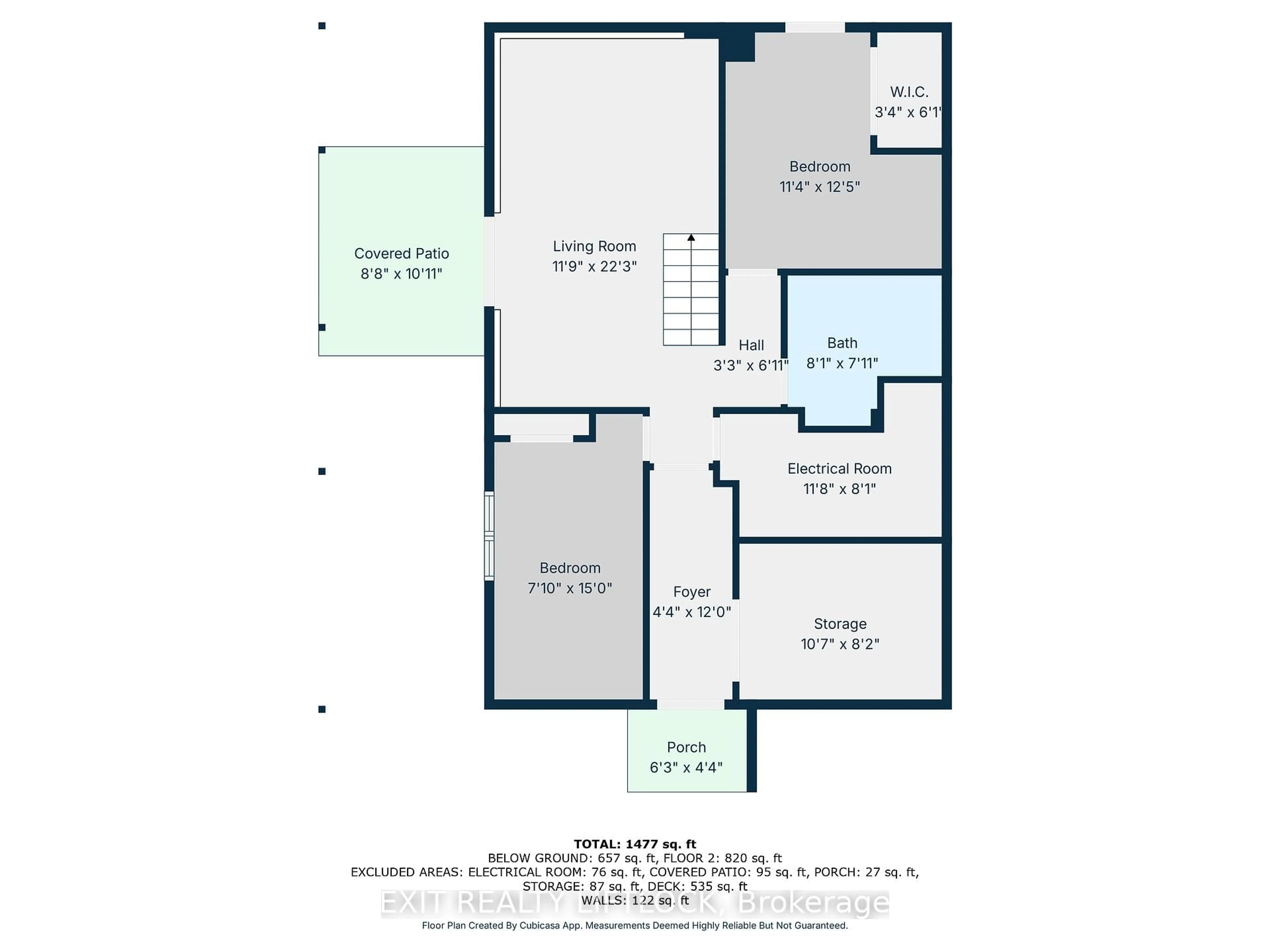 Floor plan for 868 Addington Rd, Quadeville Ontario K0J 2G0