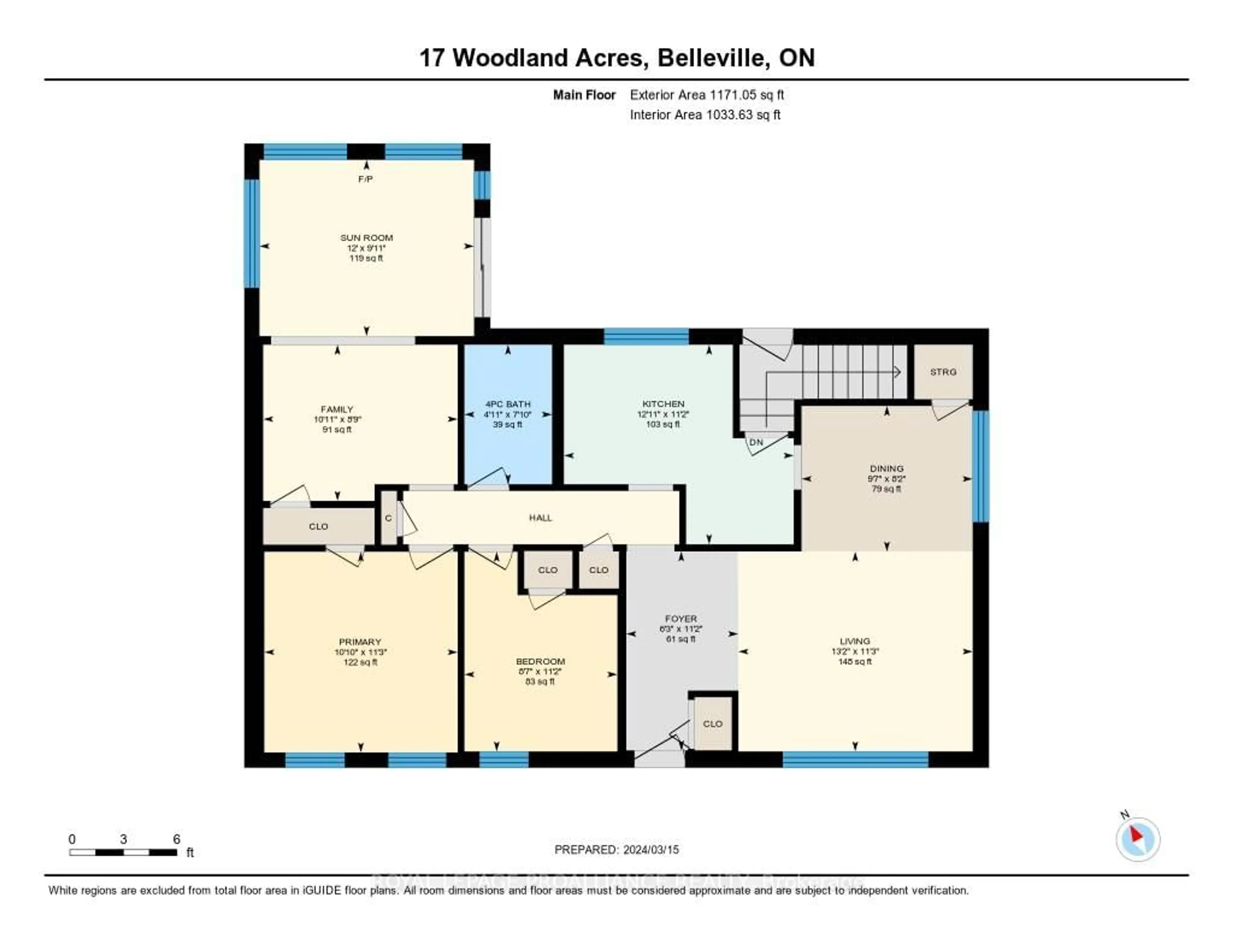 Floor plan for 17 Woodland Acre, Belleville Ontario K8N 4K2