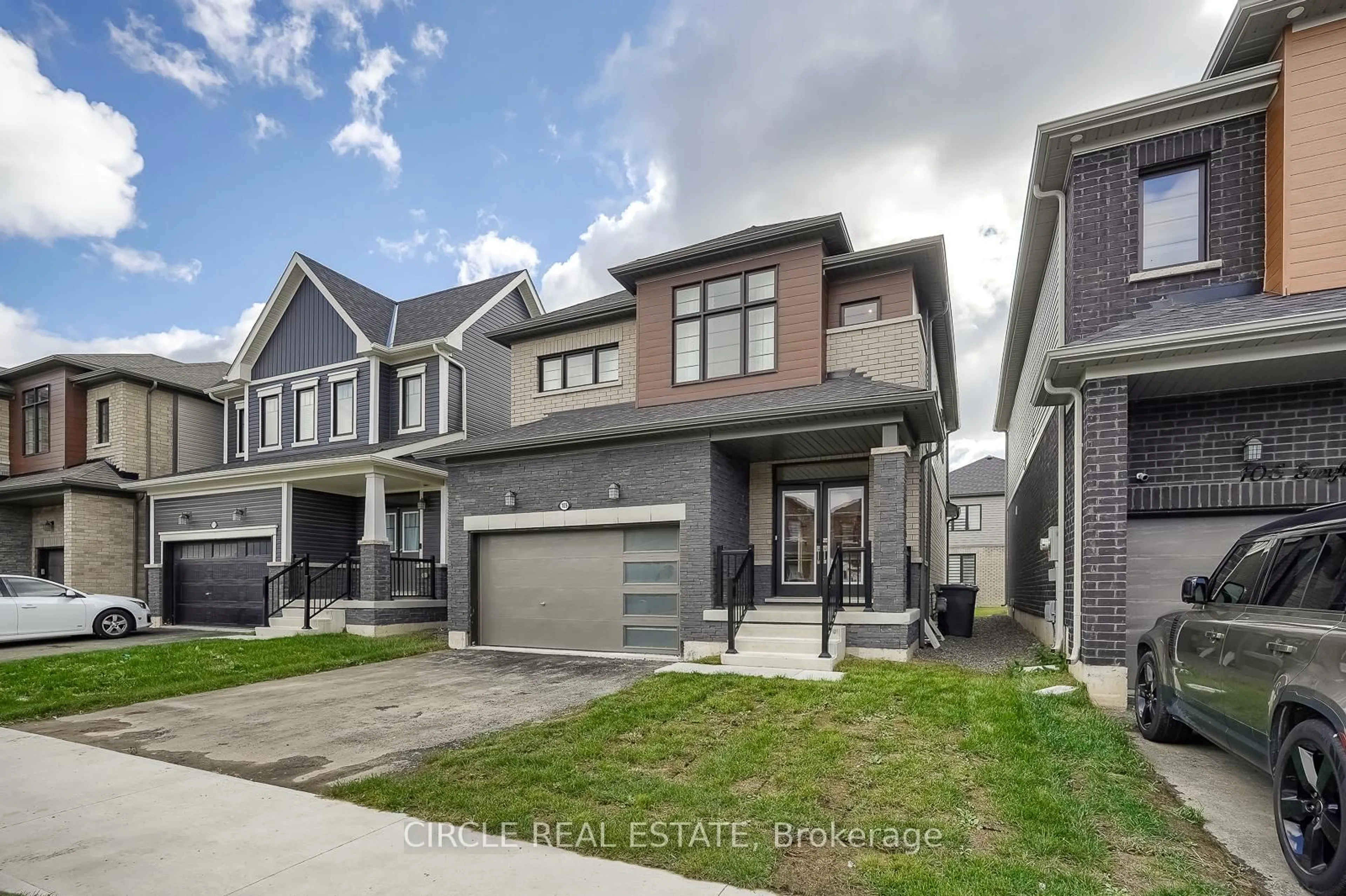 Home with brick exterior material, street for 109 Sunflower Cres, Thorold Ontario L3B 0L1