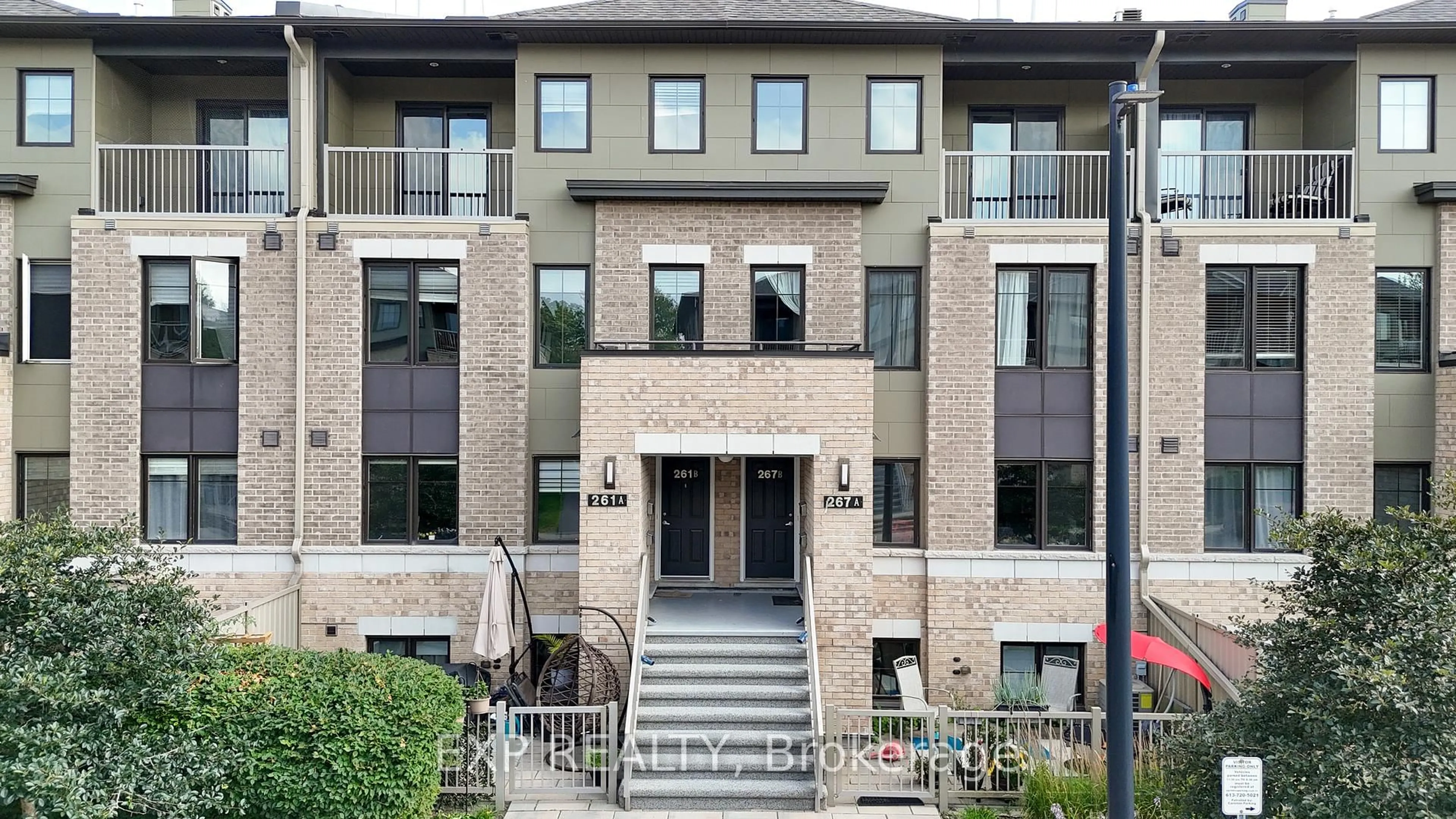 Home with brick exterior material, building for 261 Titanium Private #B, Ottawa Ontario K1C 0A5