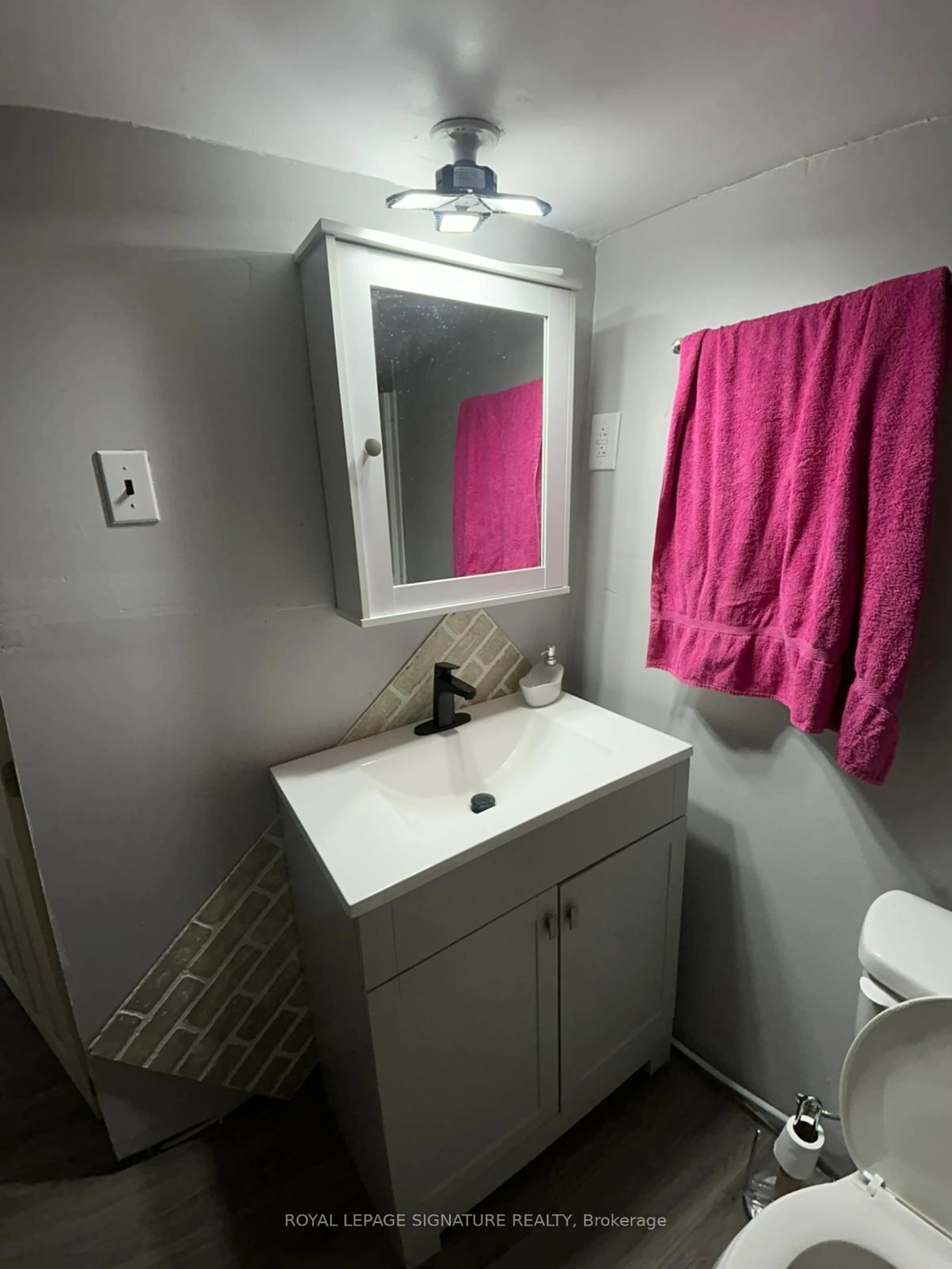 Standard bathroom, floor is not visible for 108 Bannockburn Rd, Madoc Ontario K0K 2K0