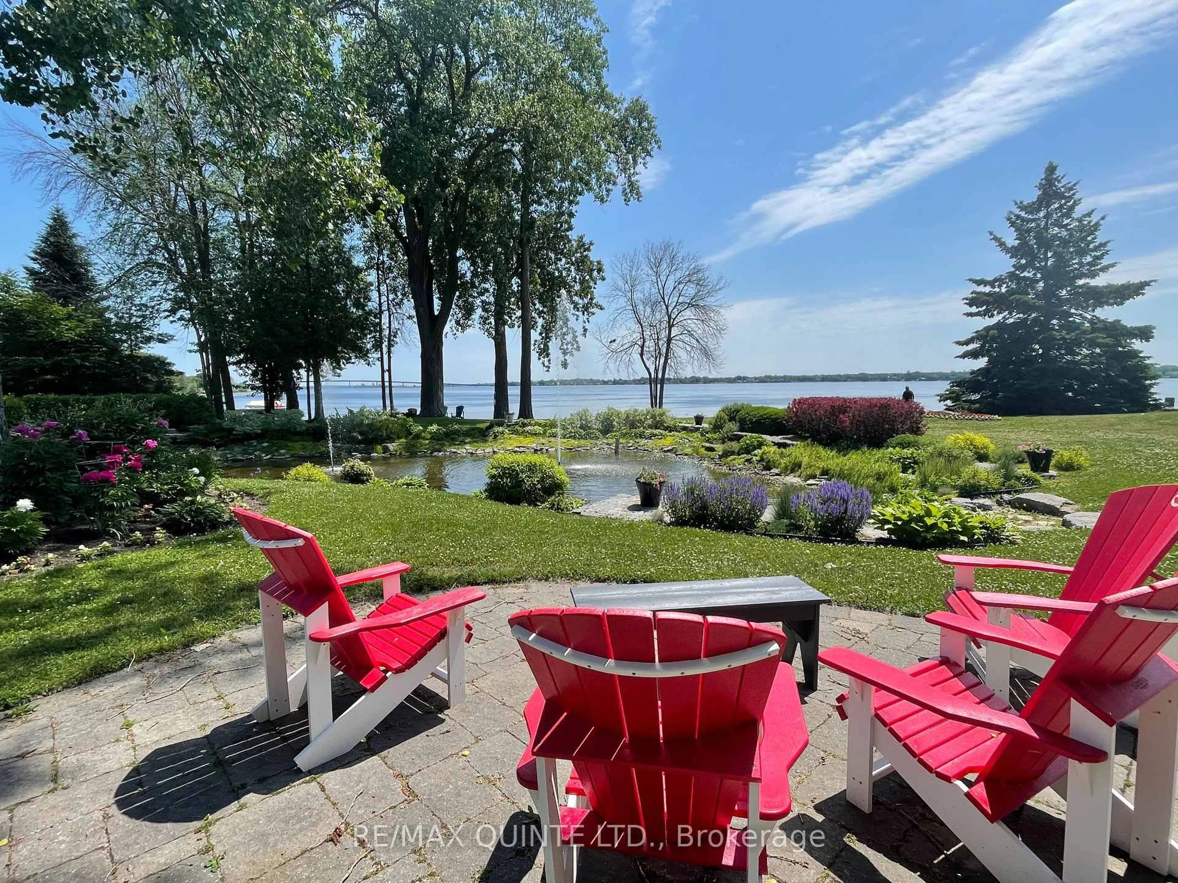 Patio, water/lake/river/ocean view for 22 GRACEFIELD Lane, Belleville Ontario K8P 5N6