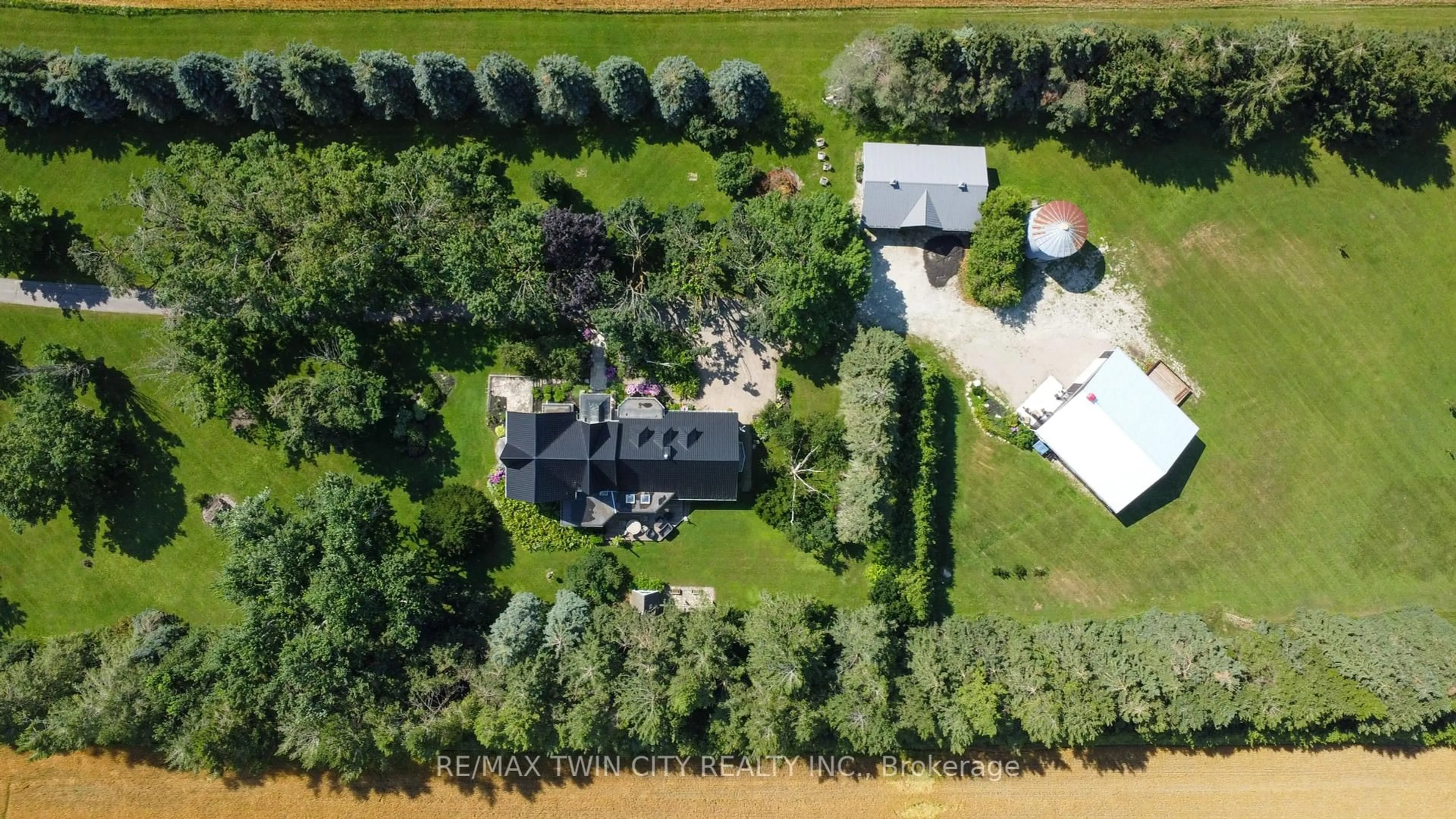 A pic from outside/outdoor area/front of a property/back of a property/a pic from drone, unknown for 478278 3rd Line, Melancthon Ontario L9V 1T7