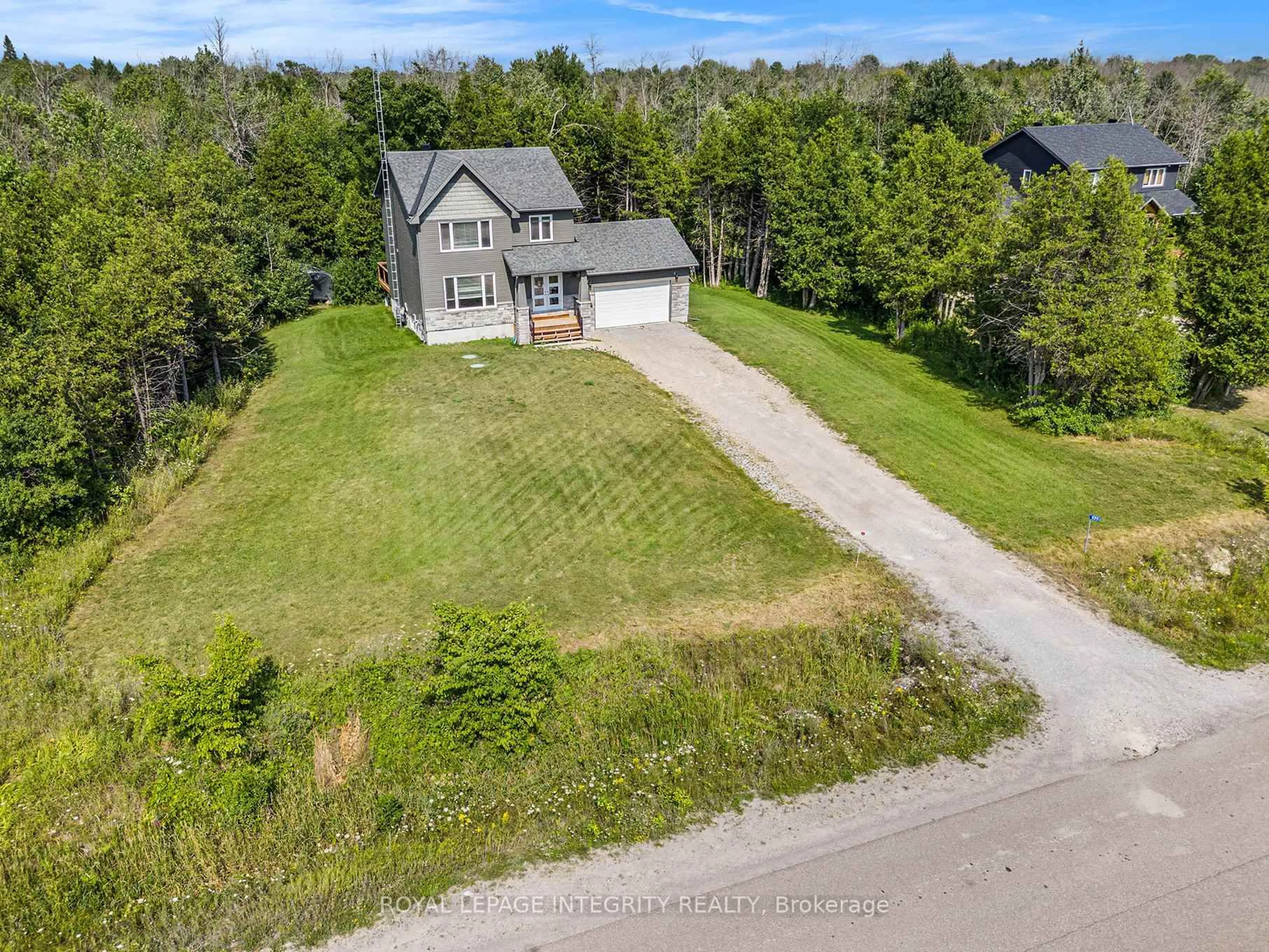 A pic from outside/outdoor area/front of a property/back of a property/a pic from drone, unknown for 922 Leslie Crain Dr, Perth Ontario K7H 3C3