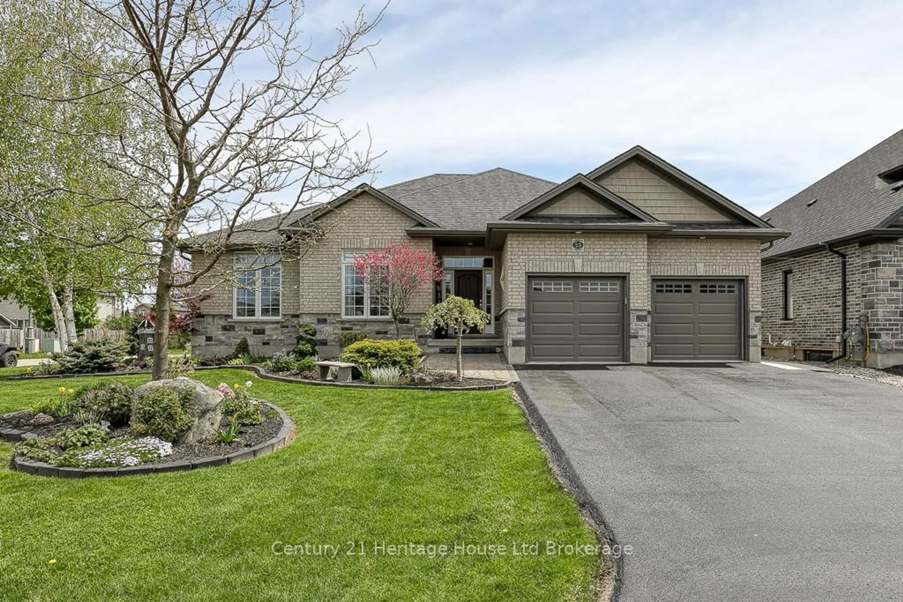 Home with brick exterior material, street for 57 Fuller Dr, Ingersoll Ontario N5C 4H4