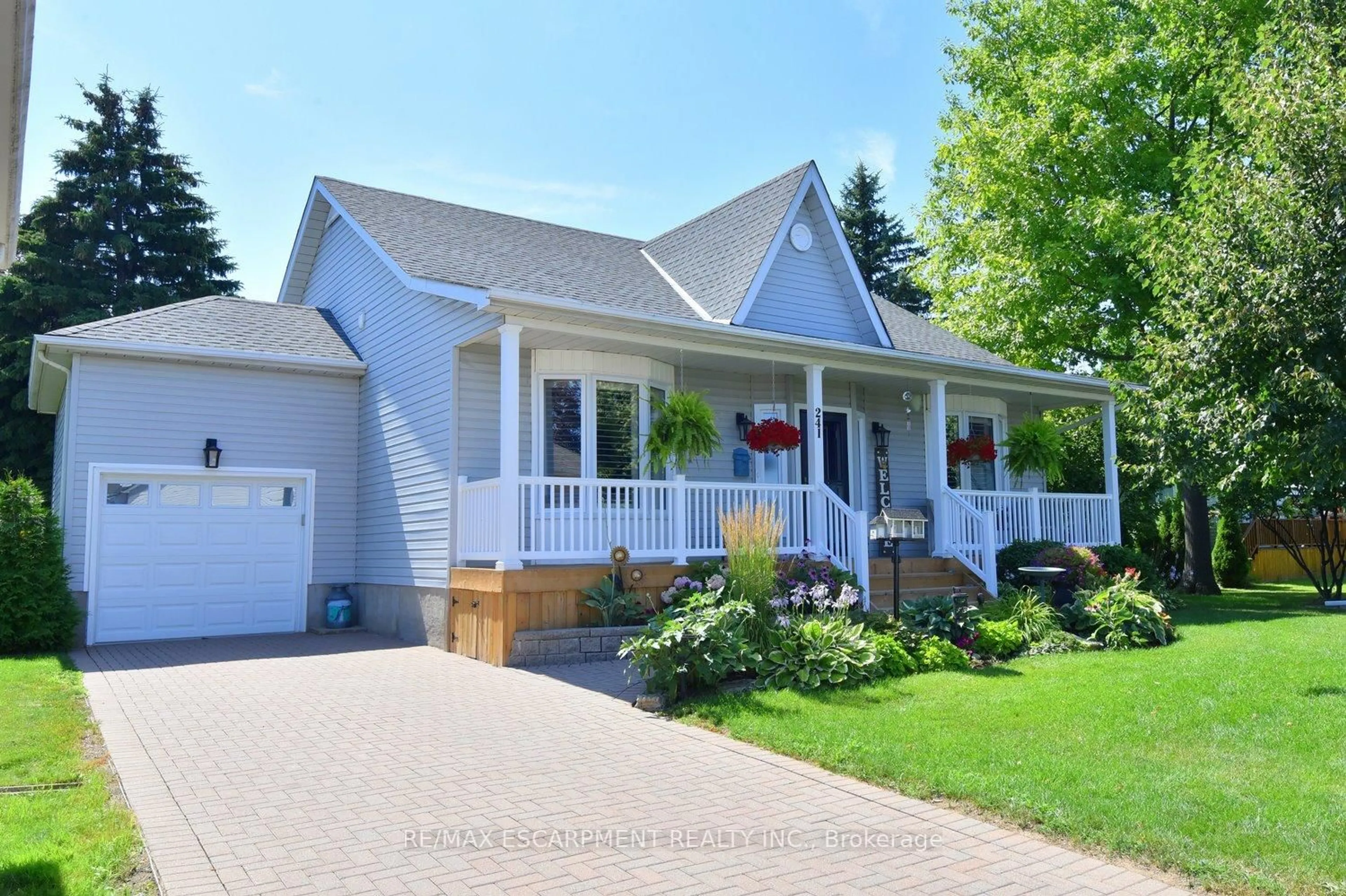 Home with brick exterior material, street for 241 SILVERBIRCH Blvd, Hamilton Ontario L0R 1W0