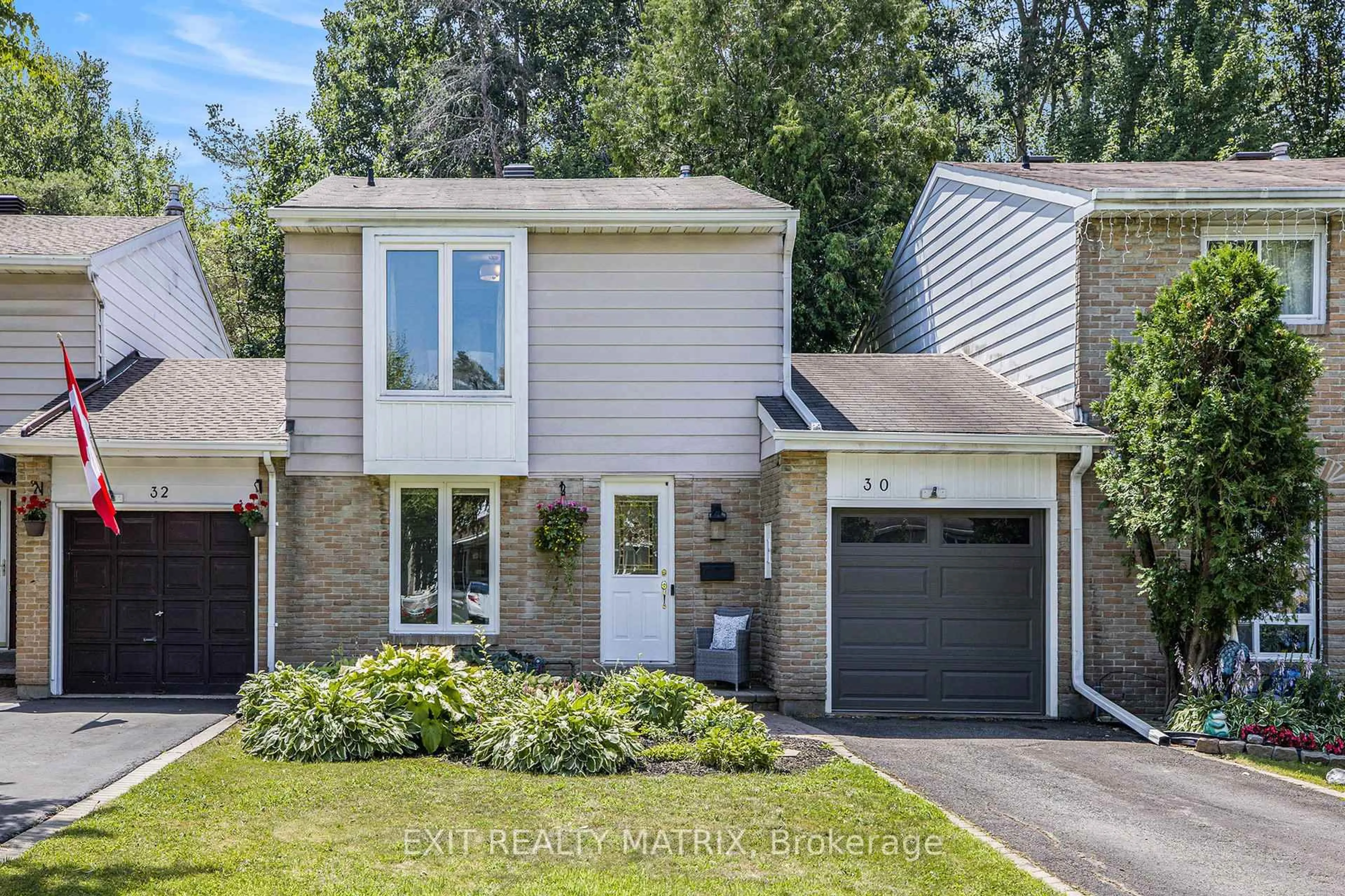 Home with brick exterior material, street for 30 Glen Park Dr, Ottawa Ontario K1B 3Z2
