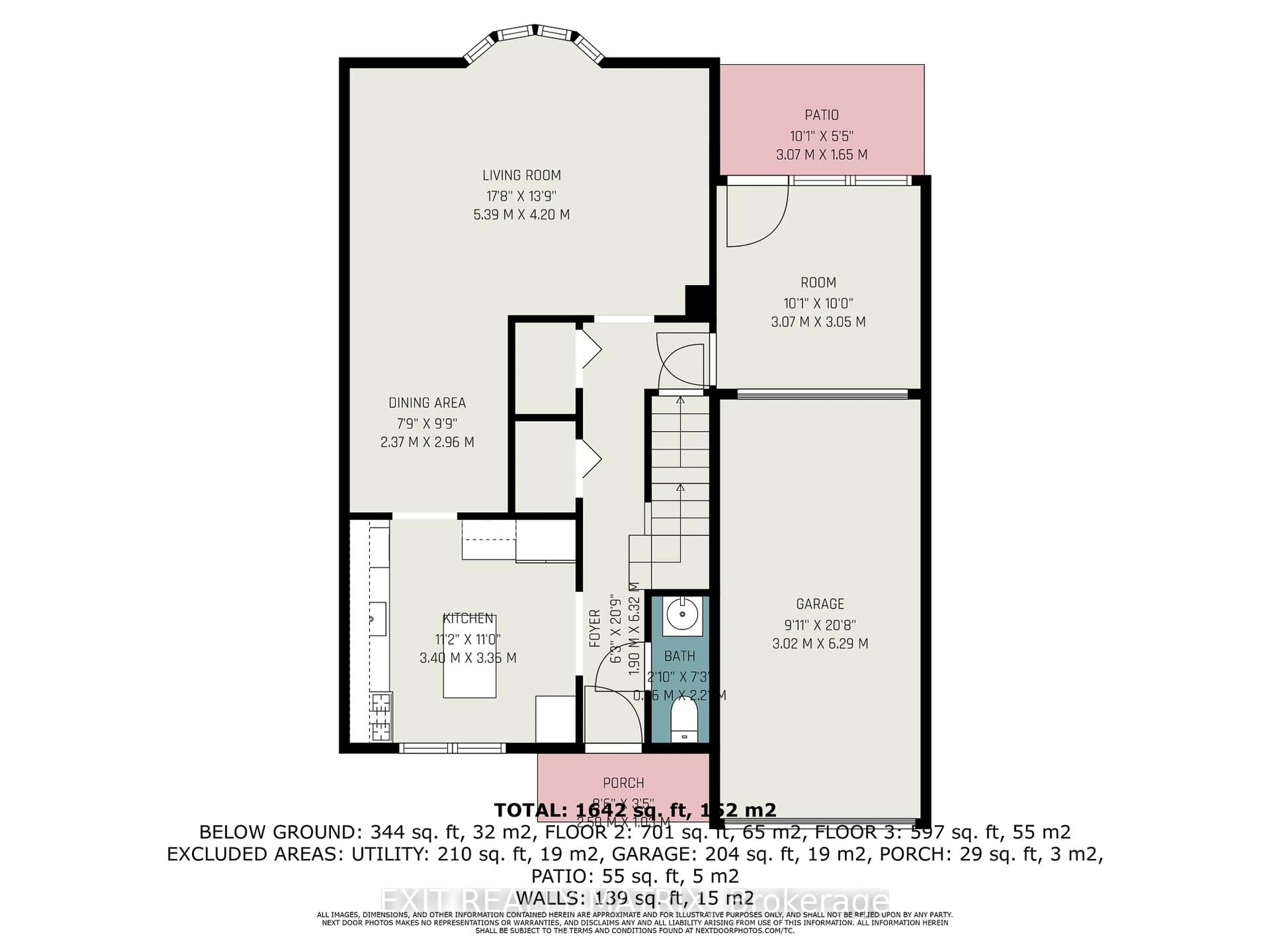 Floor plan for 30 Glen Park Dr, Ottawa Ontario K1B 3Z2