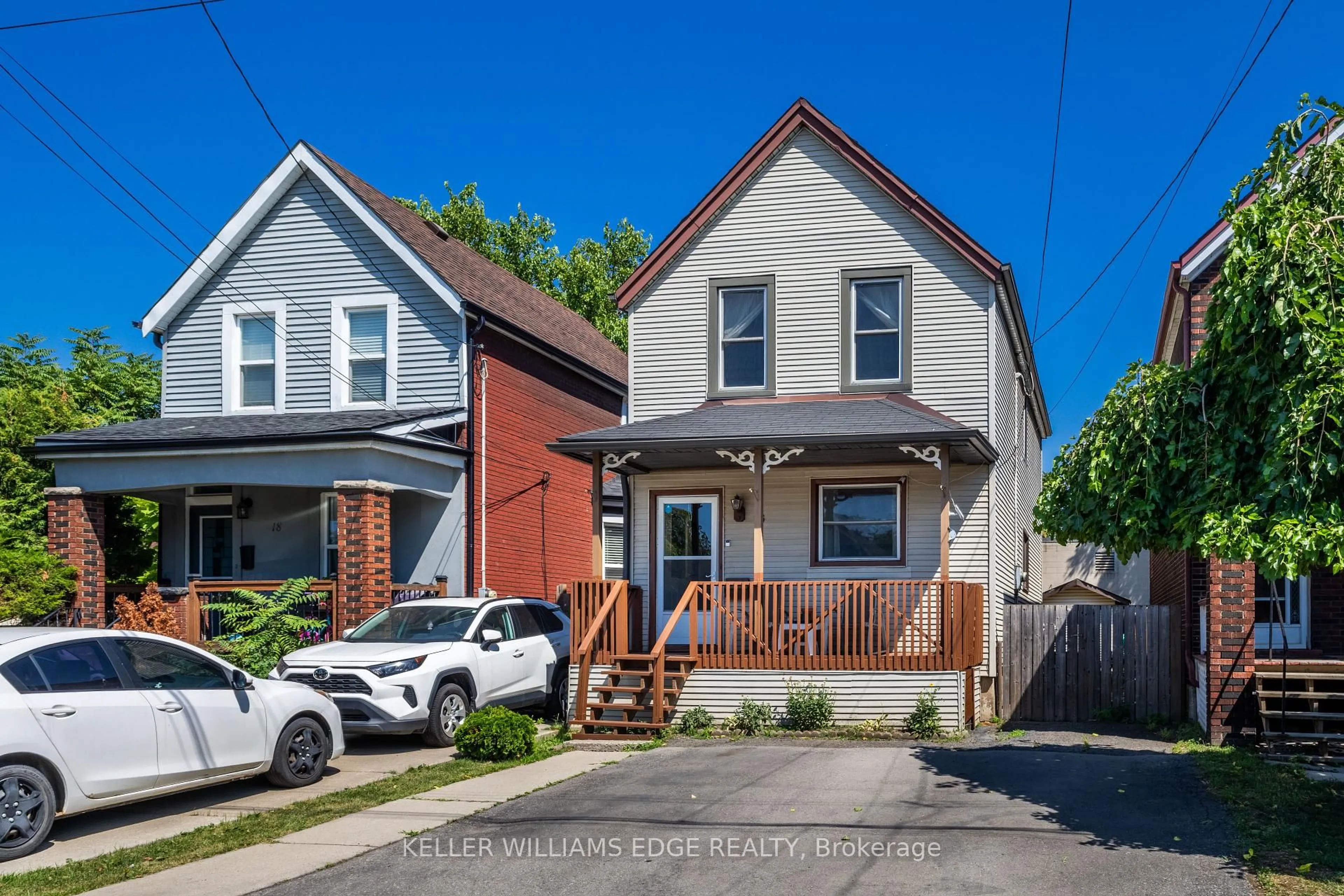 Home with brick exterior material, street for 16 Albemarle St, Hamilton Ontario L8L 7G3