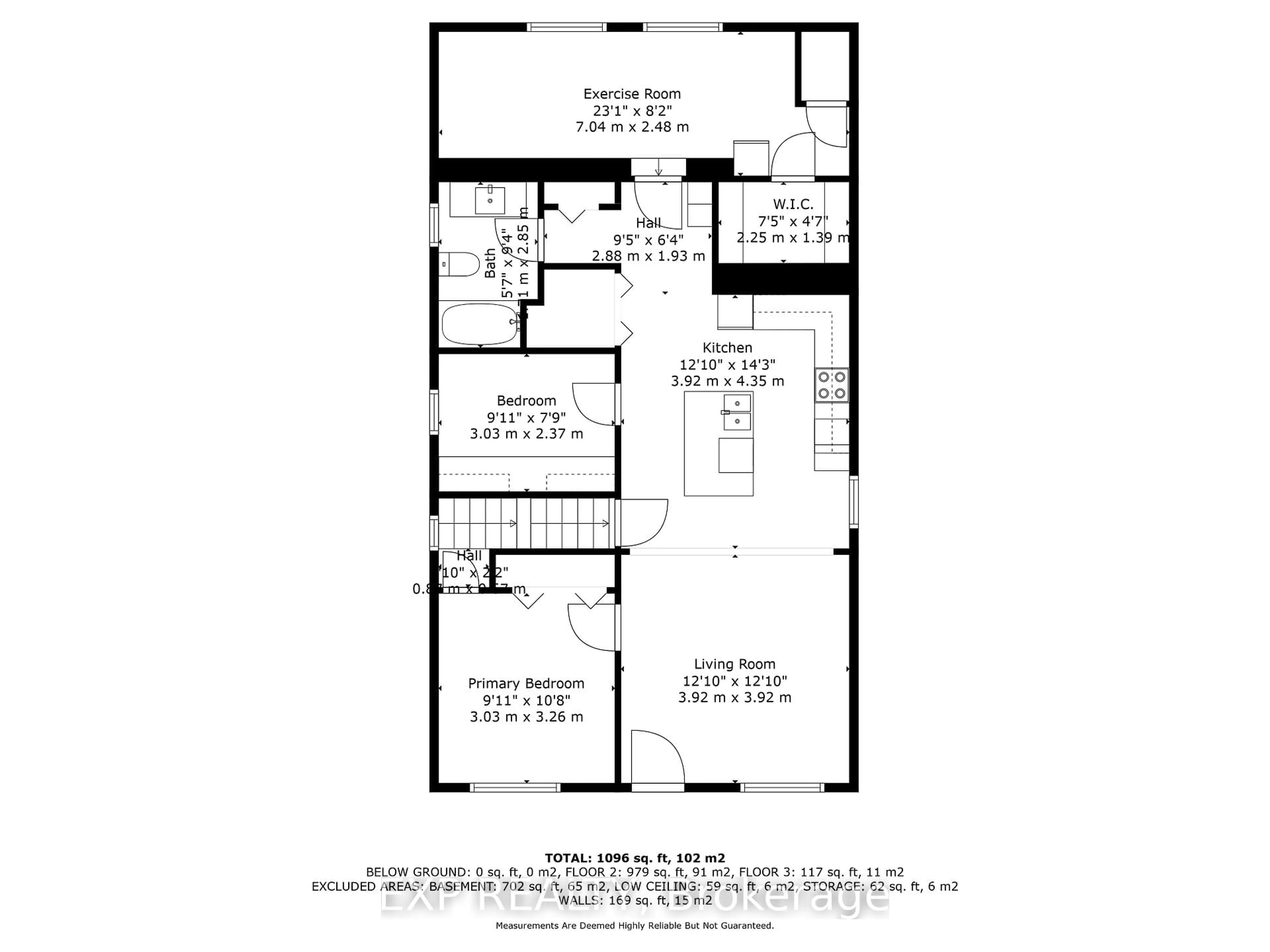 Floor plan for 1205 Bedford St, Cornwall Ontario K6J 4G4