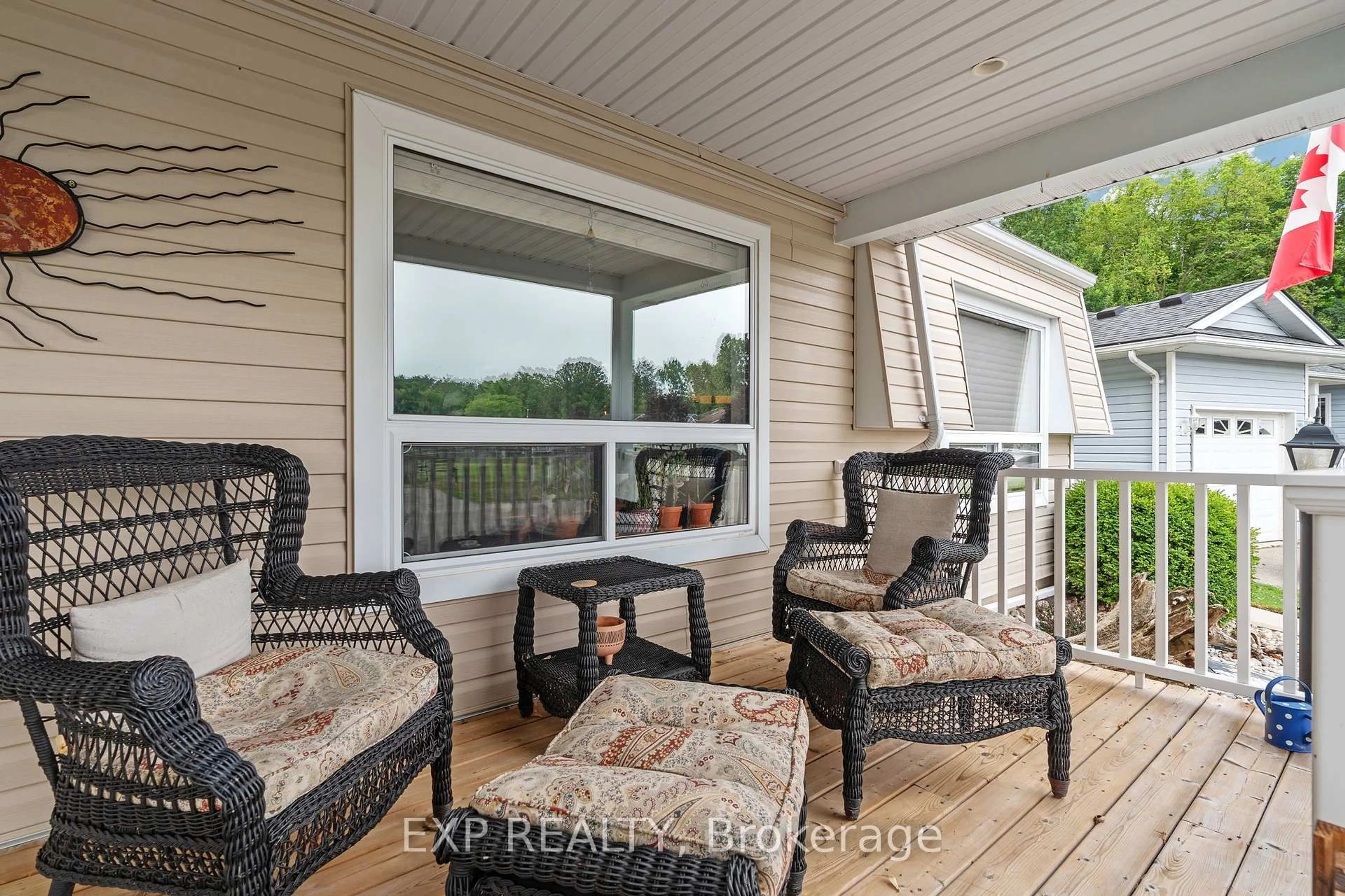 Patio, water/lake/river/ocean view for 362 Shannon Blvd, South Huron Ontario N0M 1T0