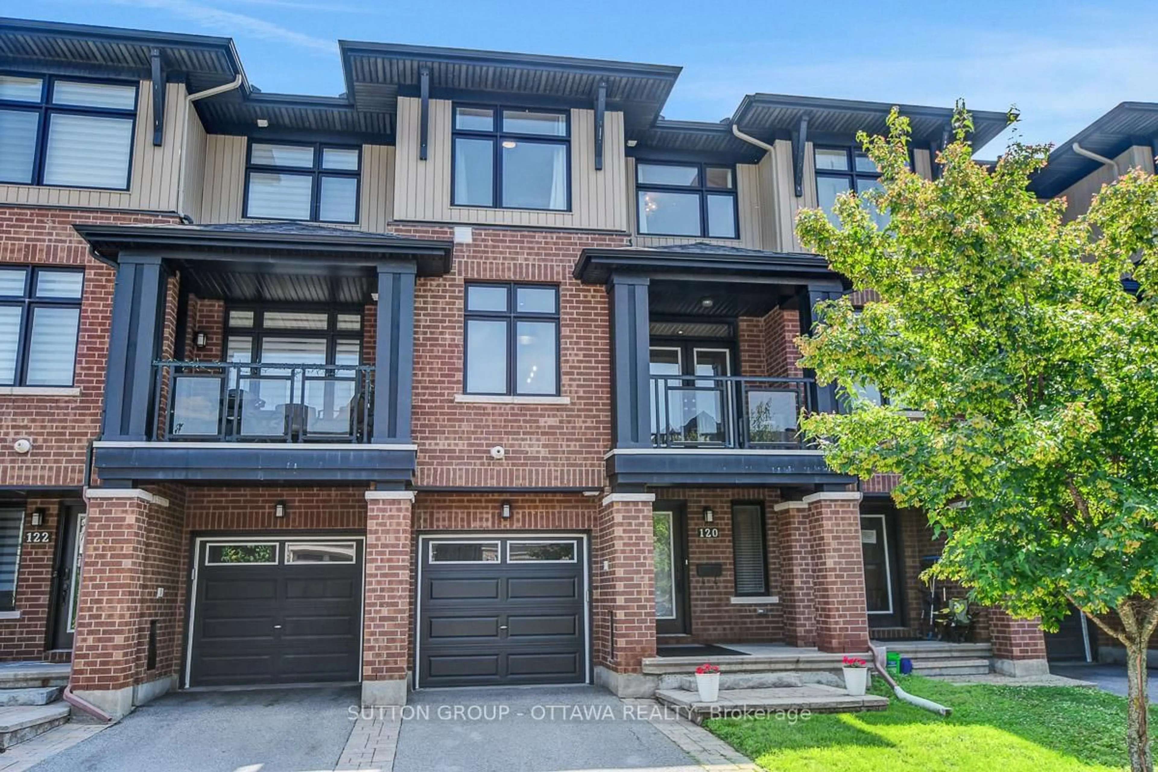 Home with brick exterior material, street for 120 Nutting Cres, Ottawa Ontario K4M 0C3