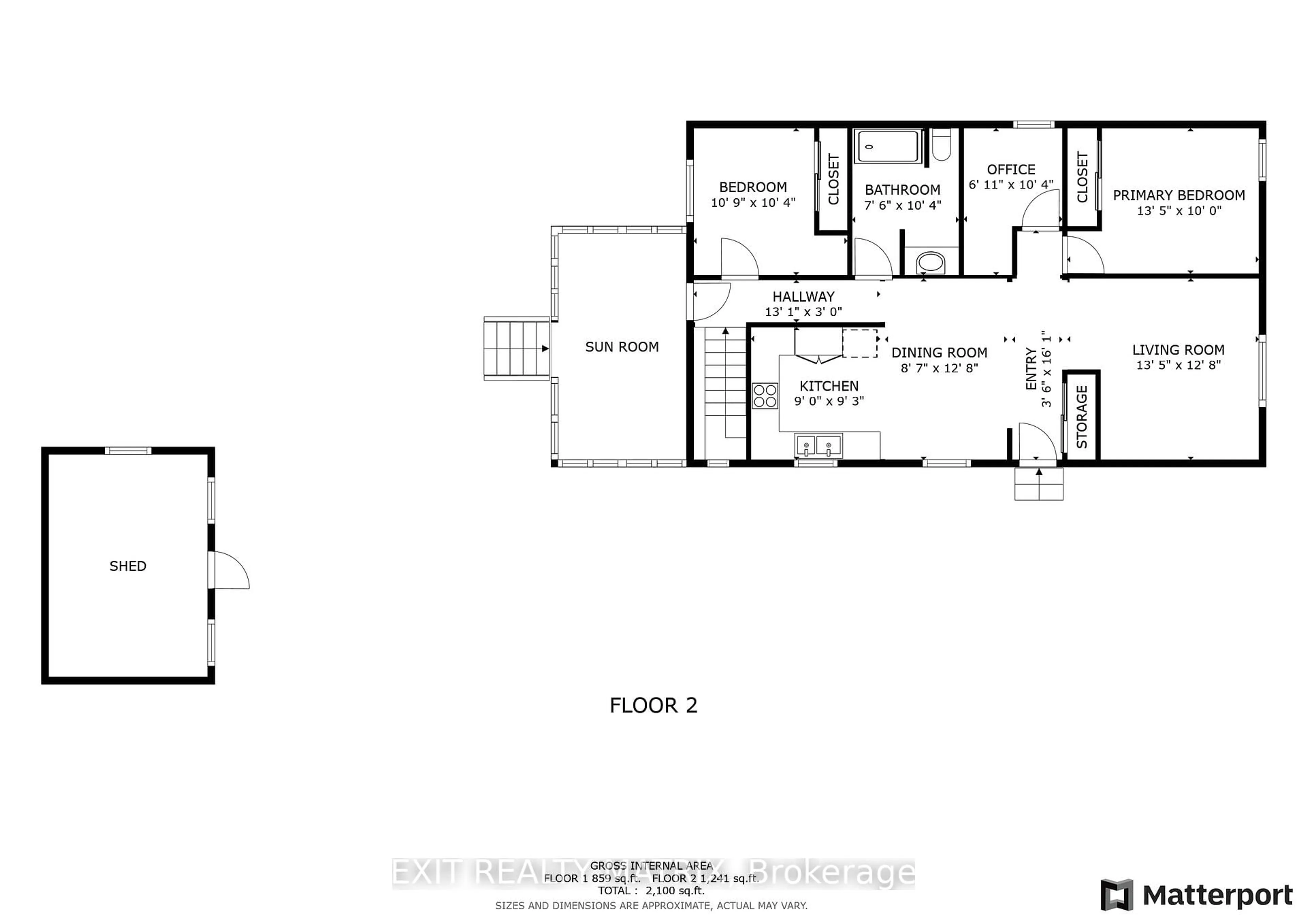 Floor plan for 670 Front Rd, Champlain Ontario K0B 1K0