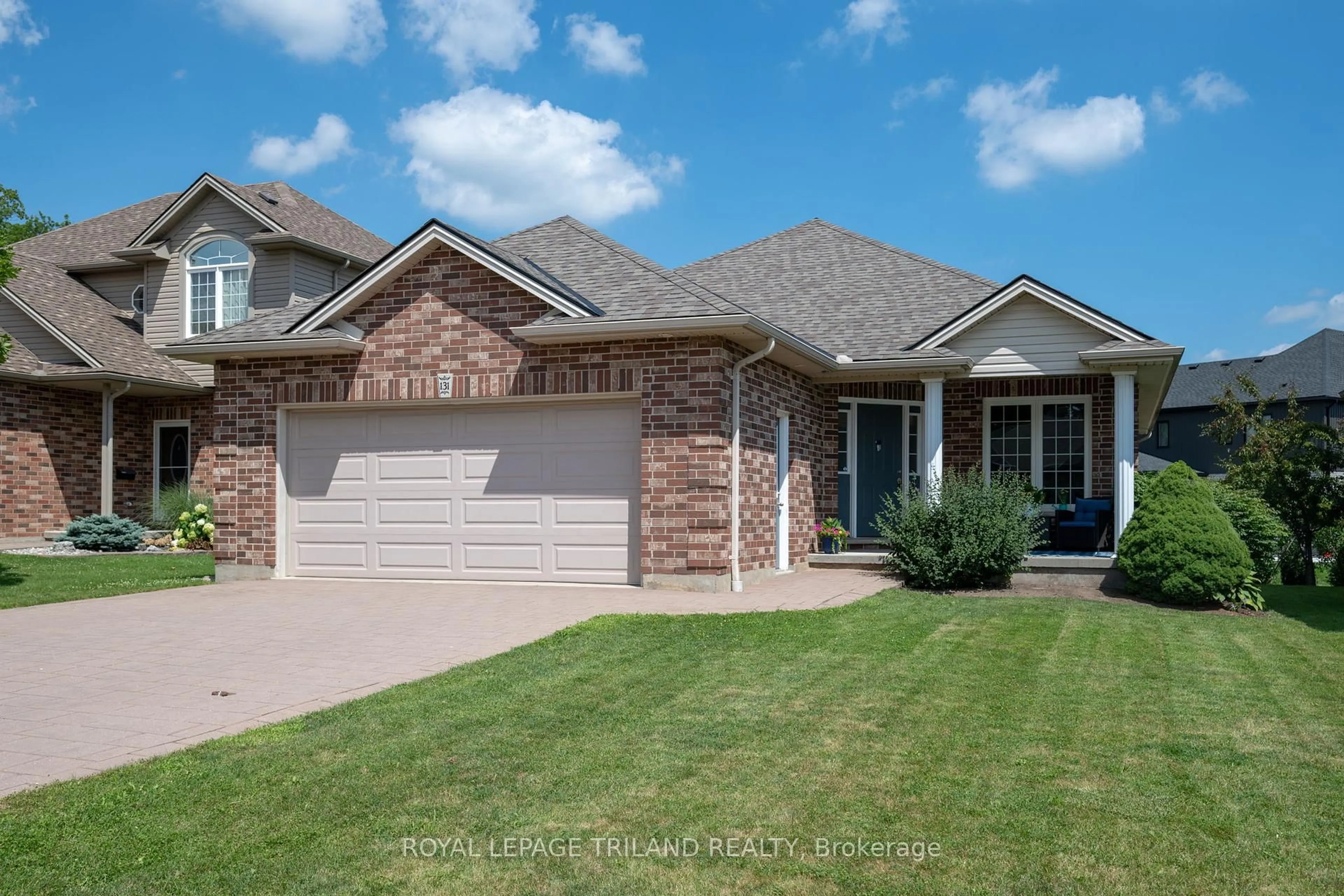 Home with brick exterior material, street for 131 Deborah Dr, Strathroy-Caradoc Ontario N7G 4E2