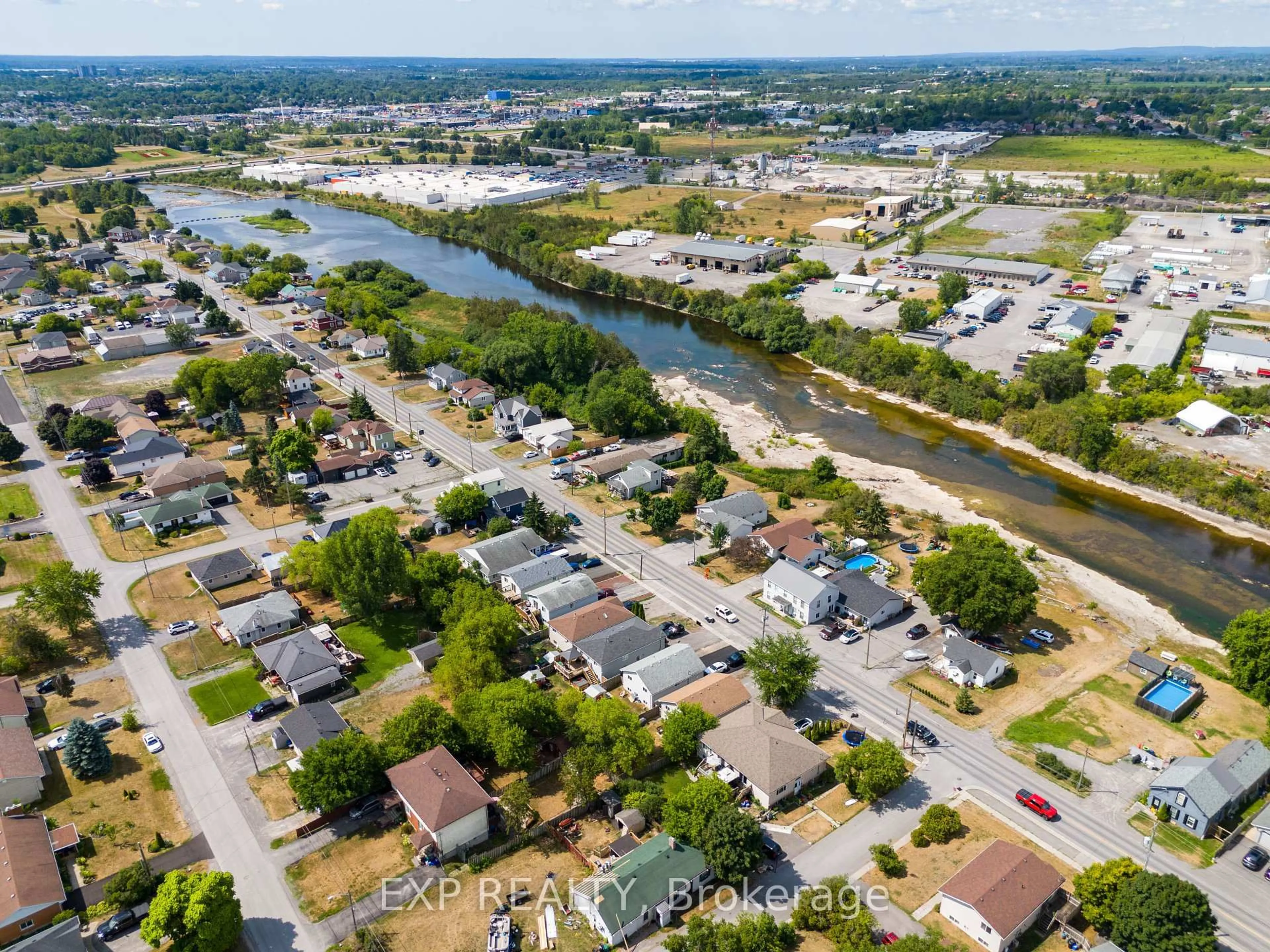 A pic from outside/outdoor area/front of a property/back of a property/a pic from drone, water/lake/river/ocean view for 130 Cannifton Rd, Belleville Ontario K8N 4Z6