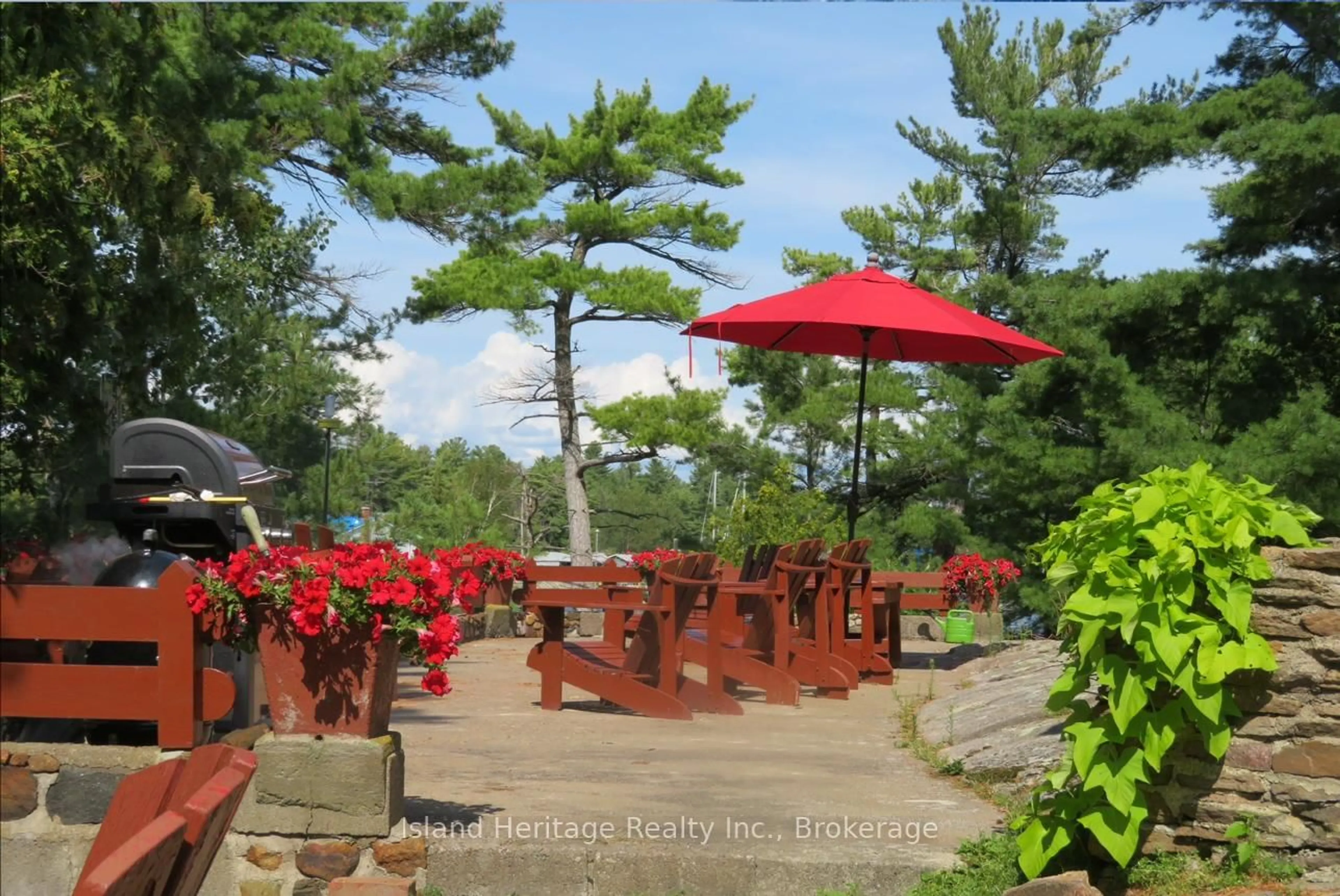 Patio, unknown for 1915 Georgian Bay Island, The Archipelago Ontario P0G 1K0