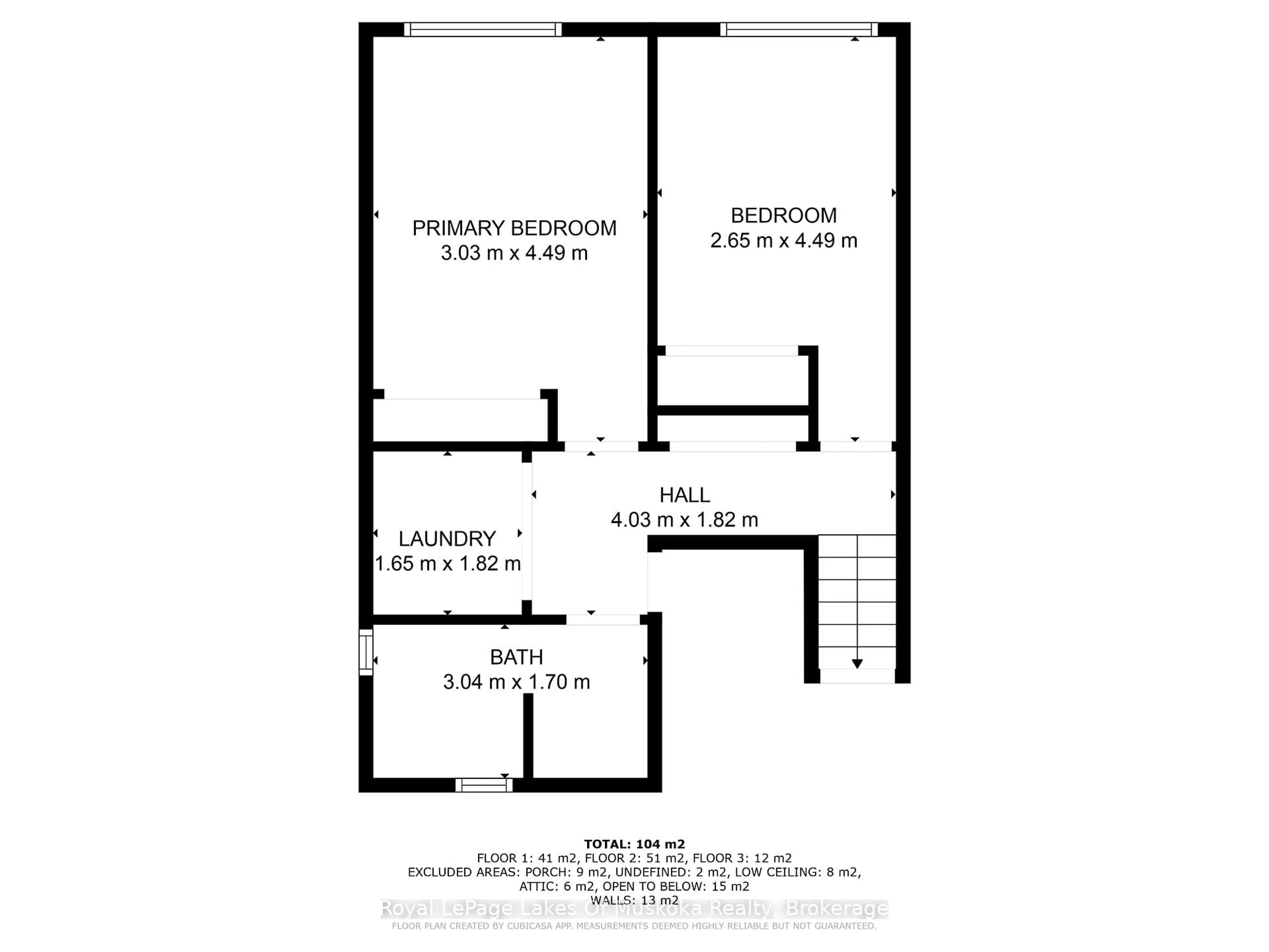 Floor plan for 26 Herman Ave #11, Huntsville Ontario P1H 1J7