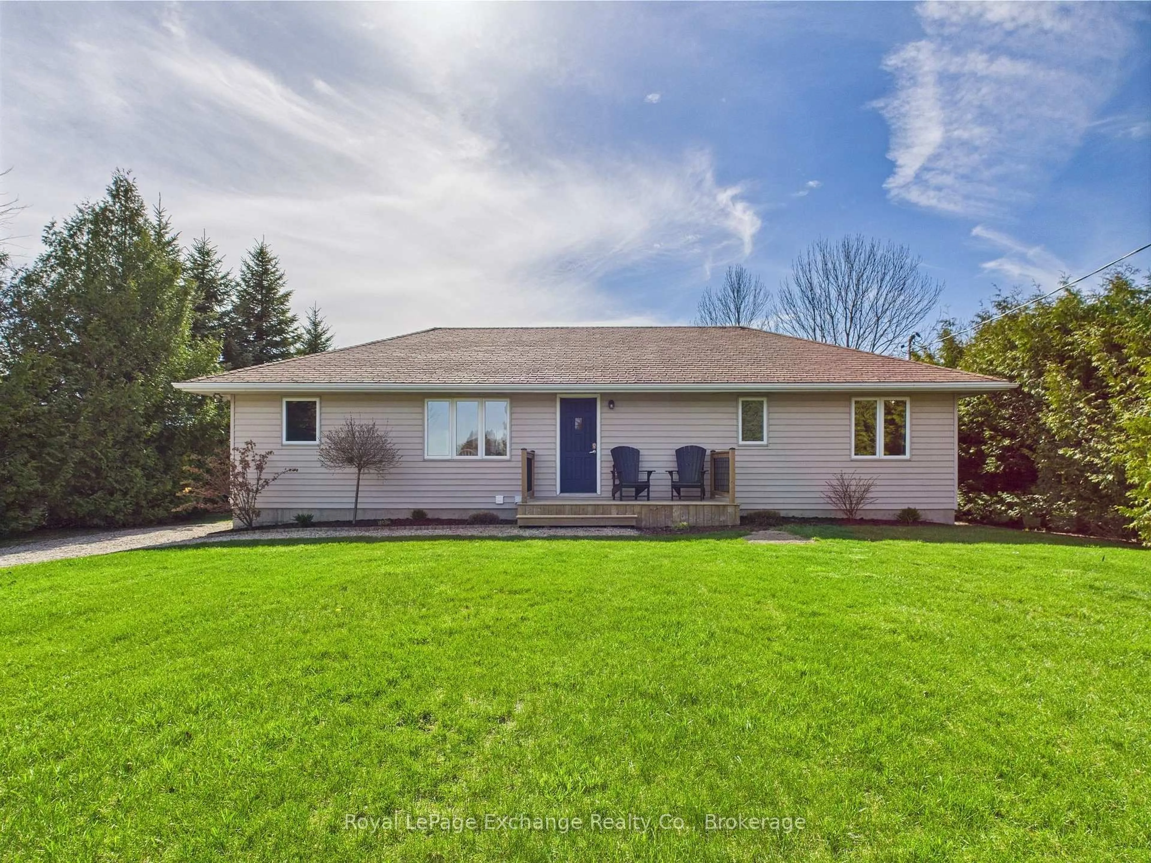 Home with vinyl exterior material, street for 85435 Mcdonald Line, Ashfield-Colborne-Wawanosh Ontario N7A 3X9
