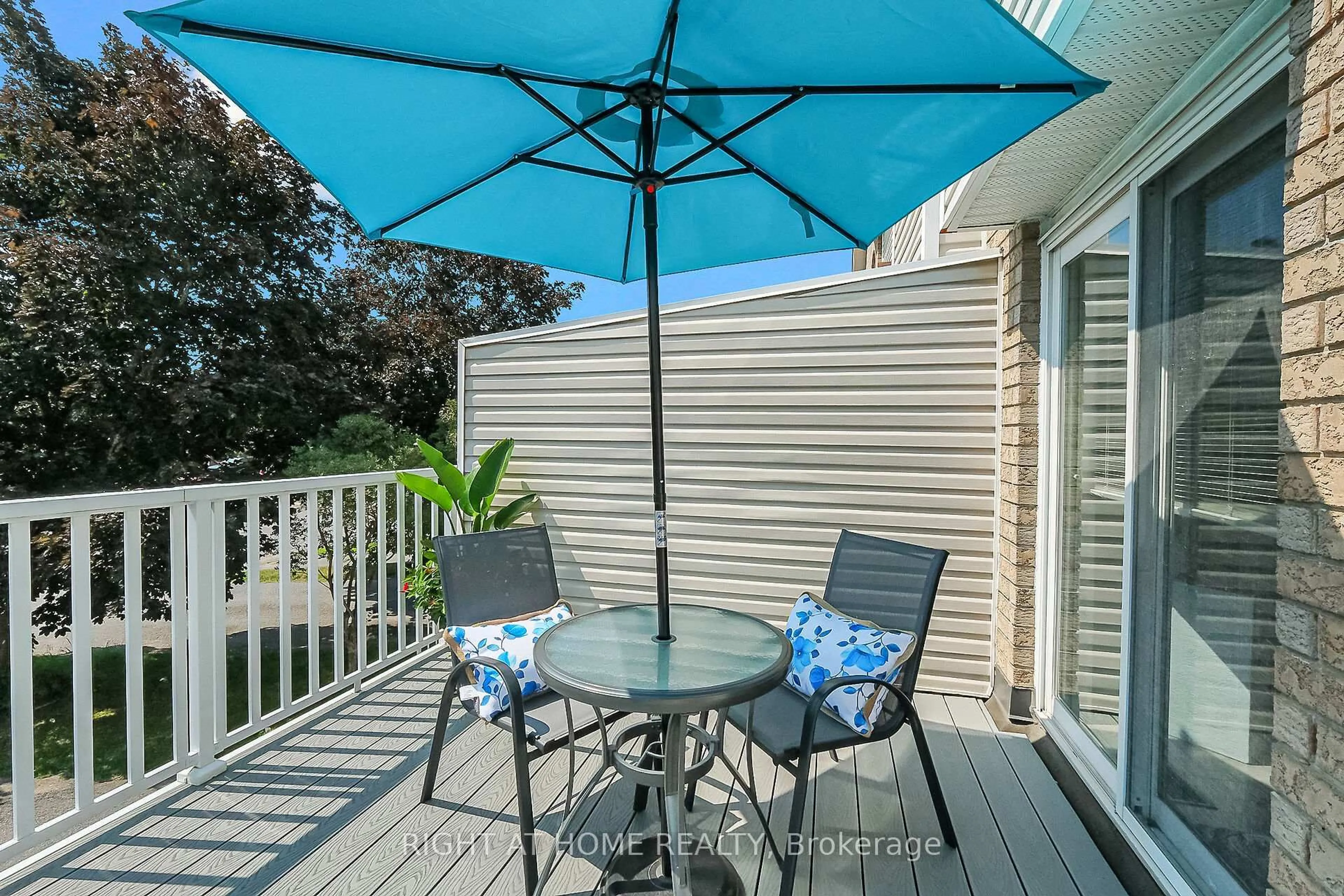 Patio, water/lake/river/ocean view for 85 Thornbury Cres, Ottawa Ontario K2G 6C4
