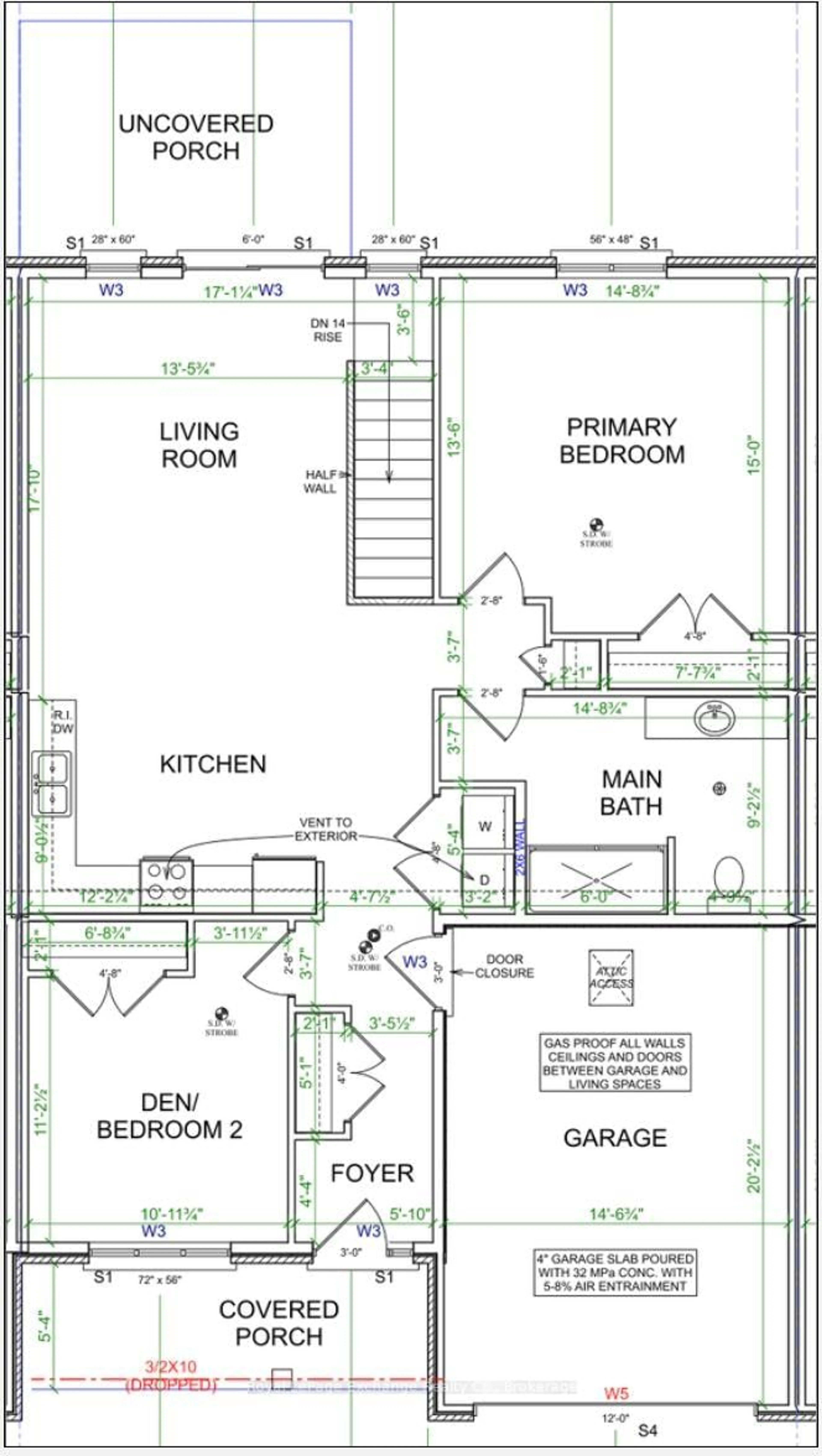 Floor plan for 443 Park St, West Grey Ontario N0G 1R0