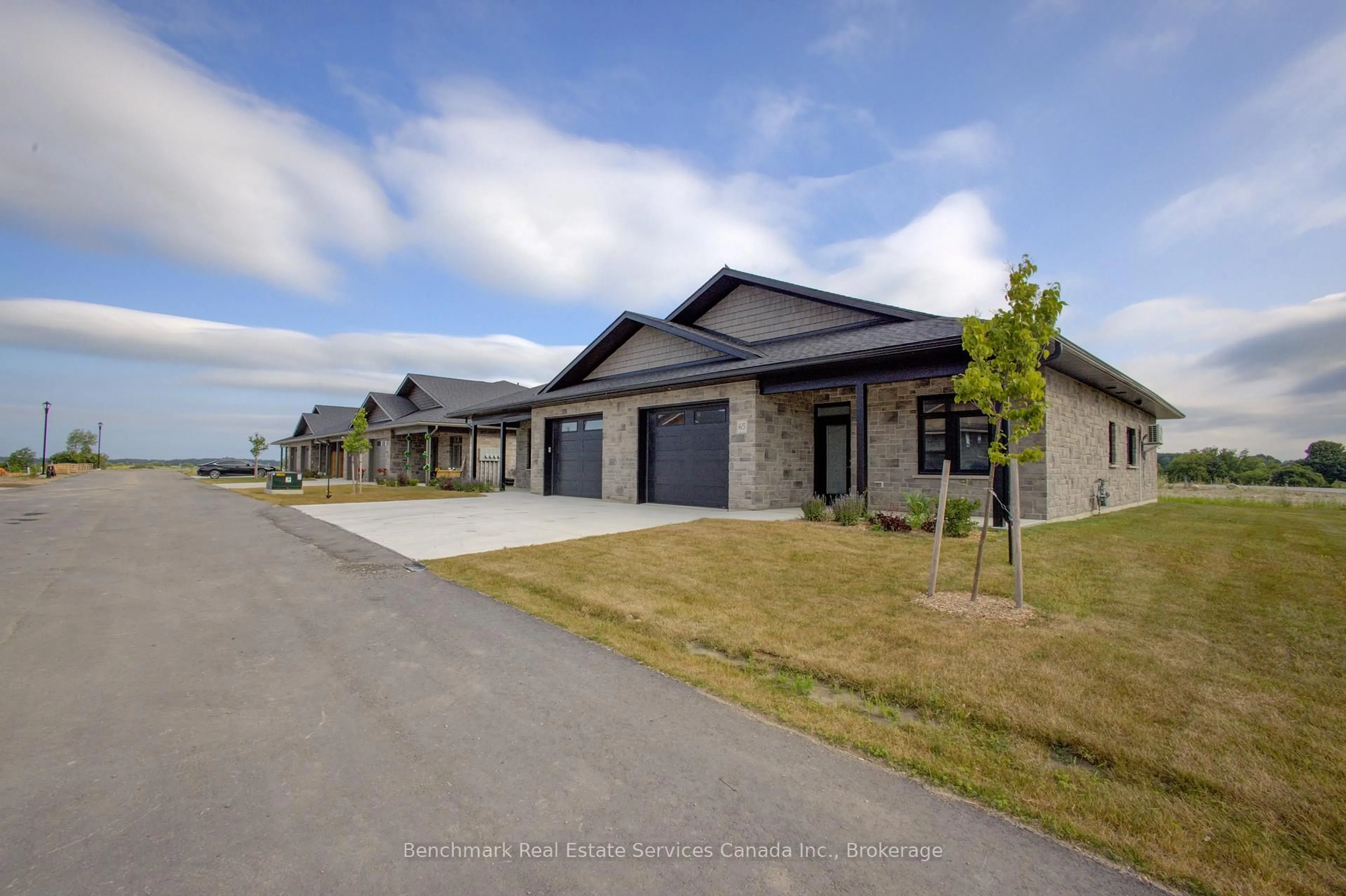 A pic from outside/outdoor area/front of a property/back of a property/a pic from drone, street for 53 Cavalier Cres, Huron-Kinloss Ontario N0G 2R0