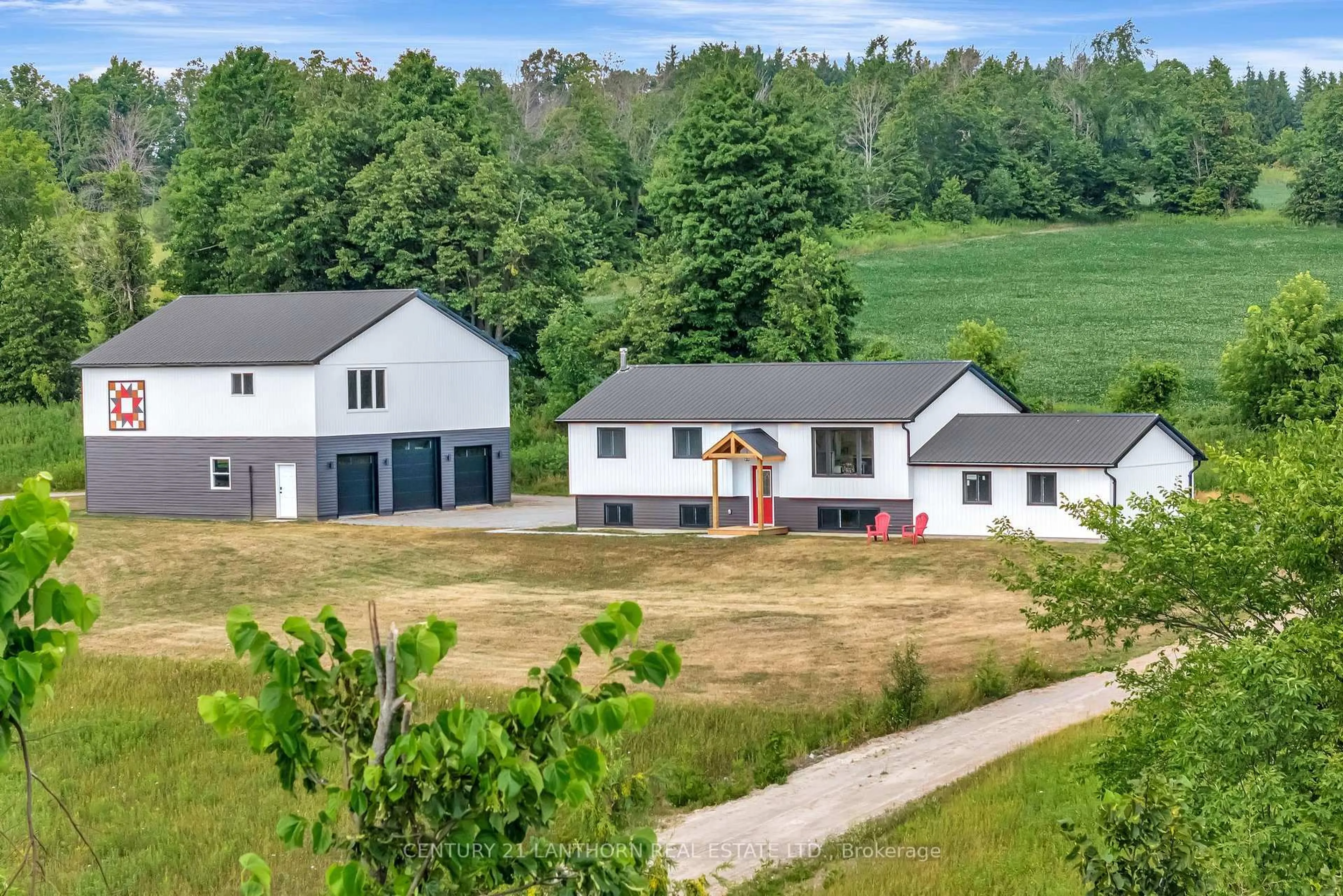 A pic from outside/outdoor area/front of a property/back of a property/a pic from drone, unknown for 415 Coyle Rd, Alnwick/Haldimand Ontario K0K 2X0