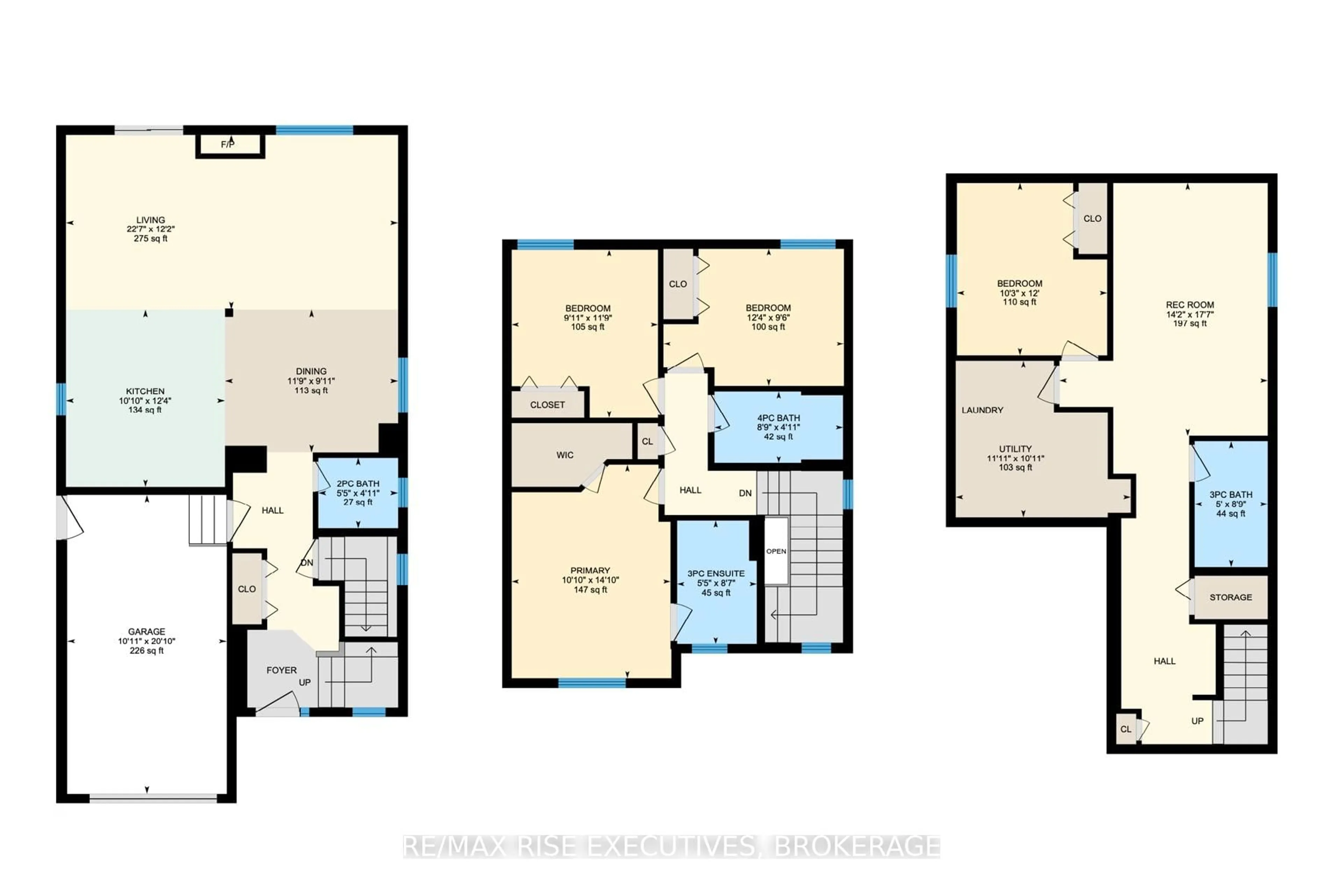 Floor plan for 724 Margaret Way, Kingston Ontario K7K 0B9
