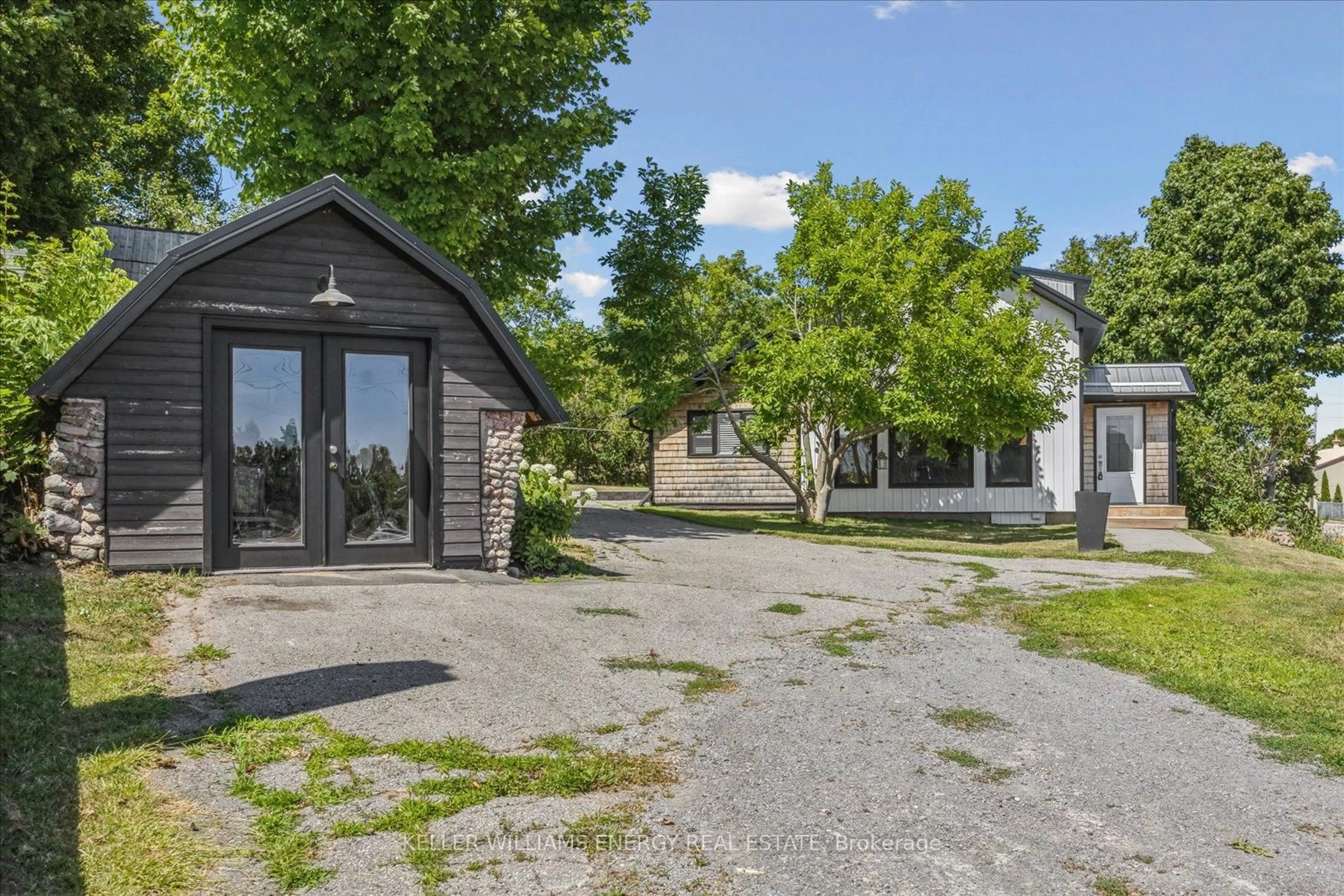 A pic from outside/outdoor area/front of a property/back of a property/a pic from drone, street for 9082 County Rd #45, Alnwick/Haldimand Ontario K0K 2X0