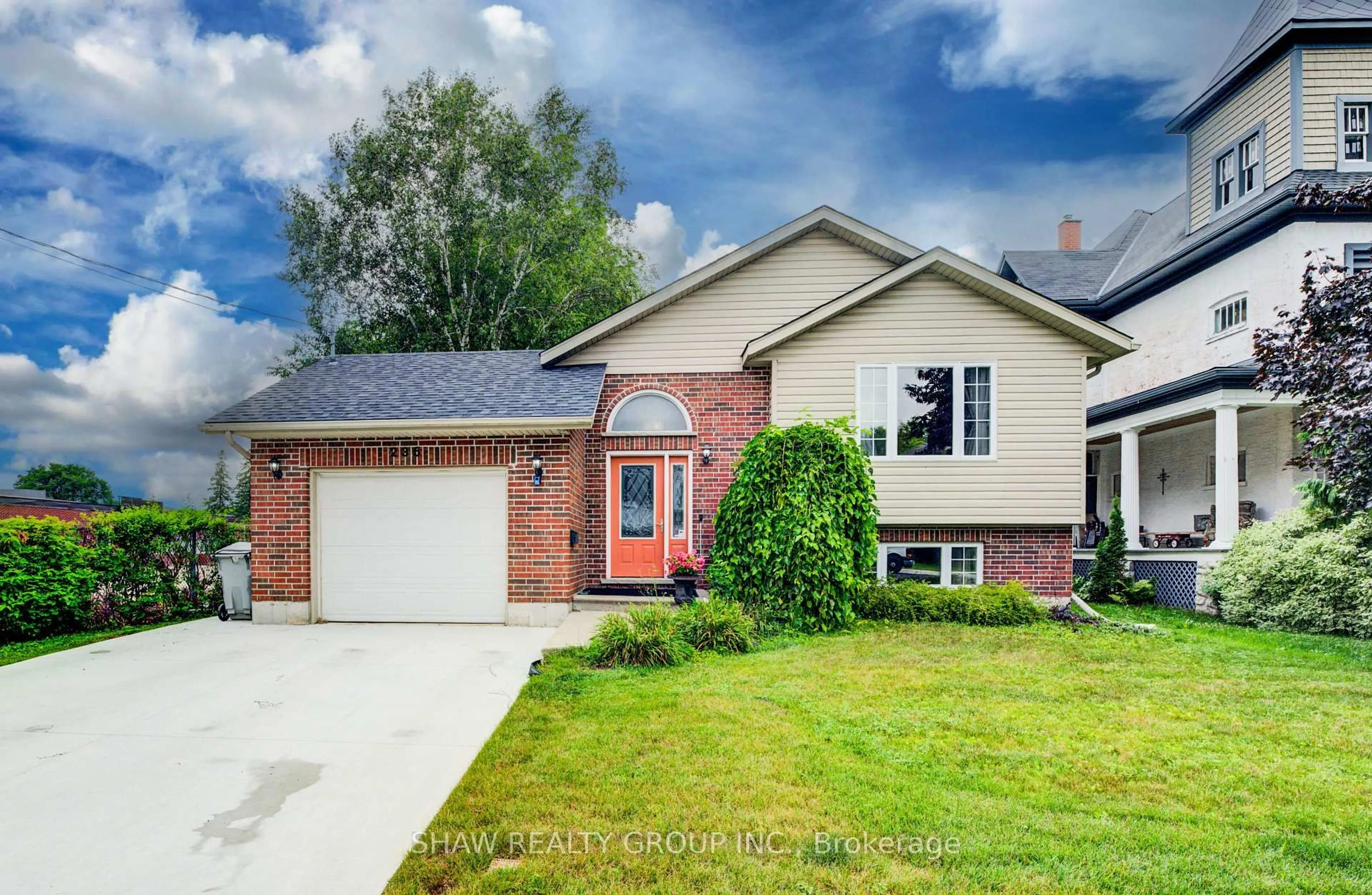 Home with vinyl exterior material, street for 235 Binning St, North Perth Ontario N4W 1G4