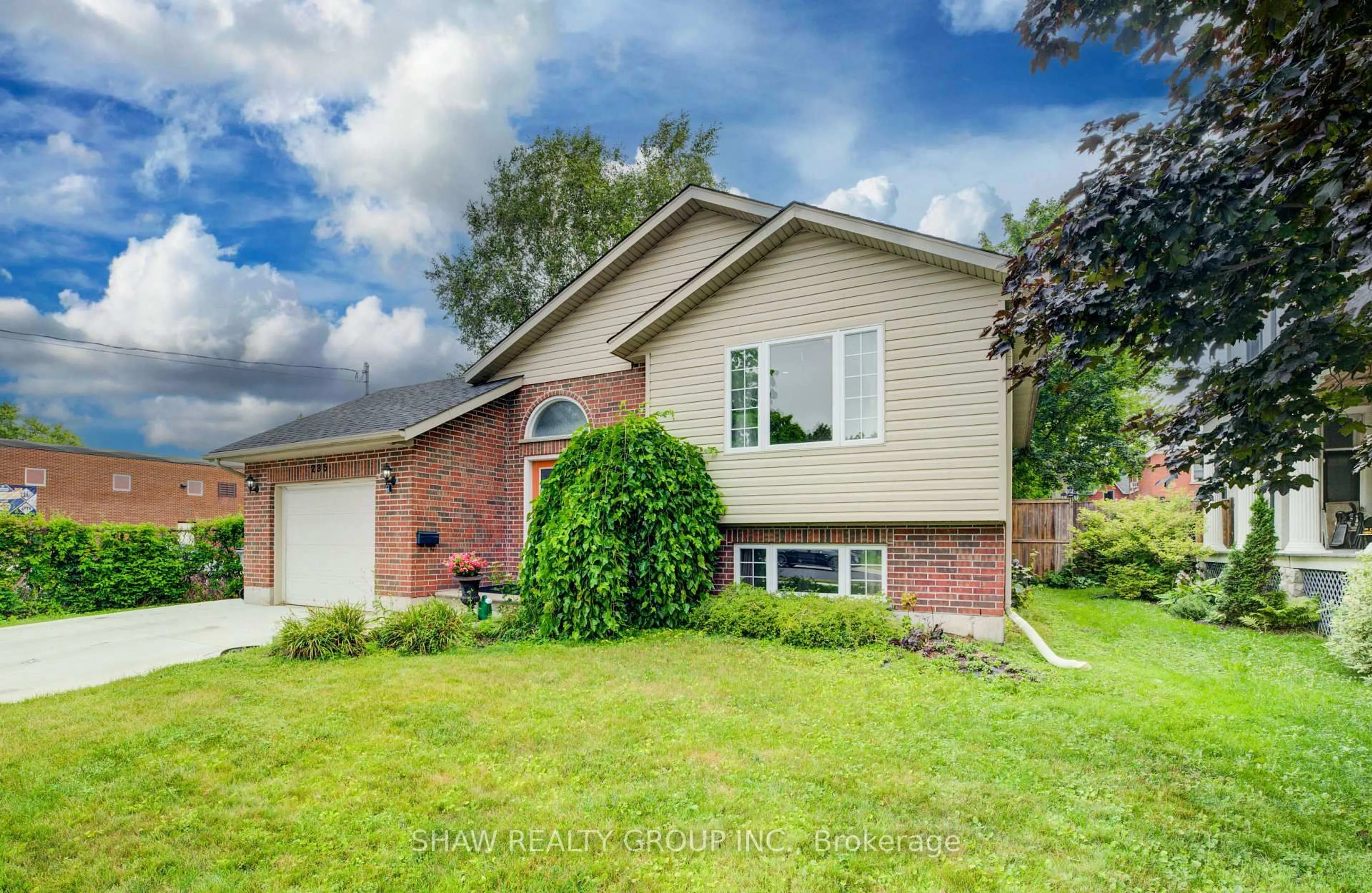 Home with vinyl exterior material, street for 235 Binning St, North Perth Ontario N4W 1G4
