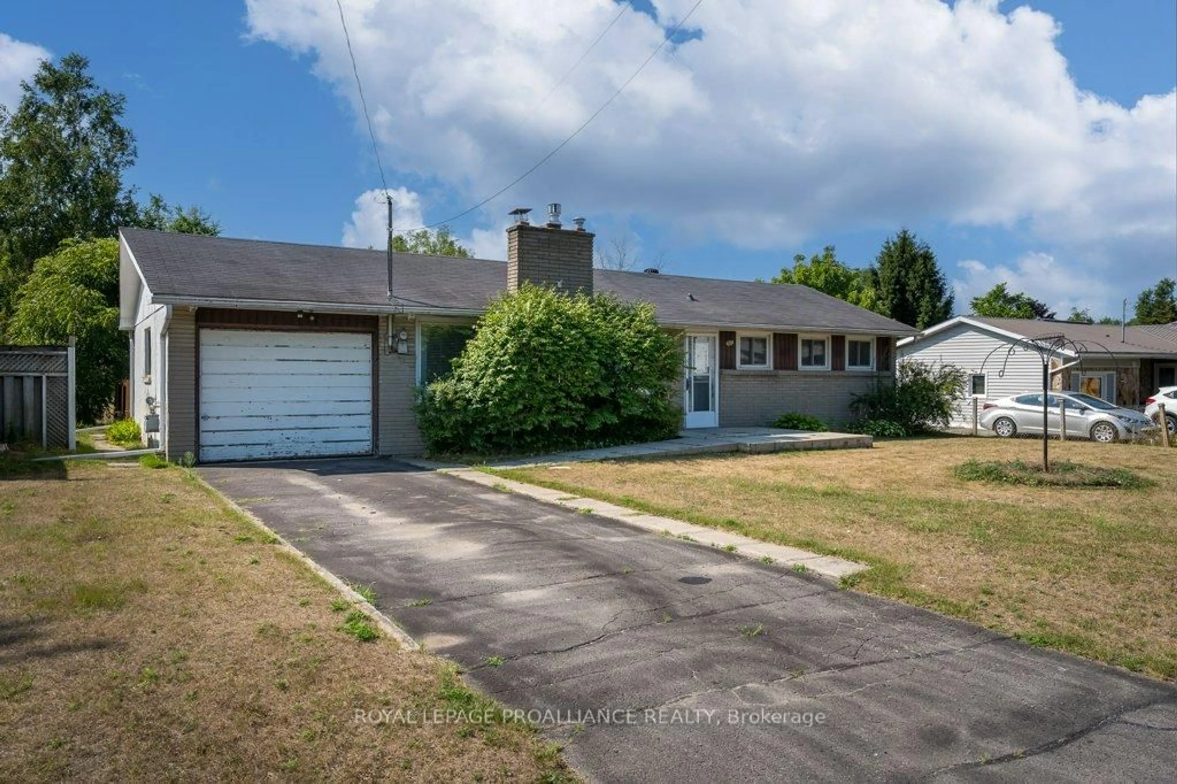 A pic from outside/outdoor area/front of a property/back of a property/a pic from drone, street for 24 Quinte Rd, Quinte West Ontario K8V 5P5