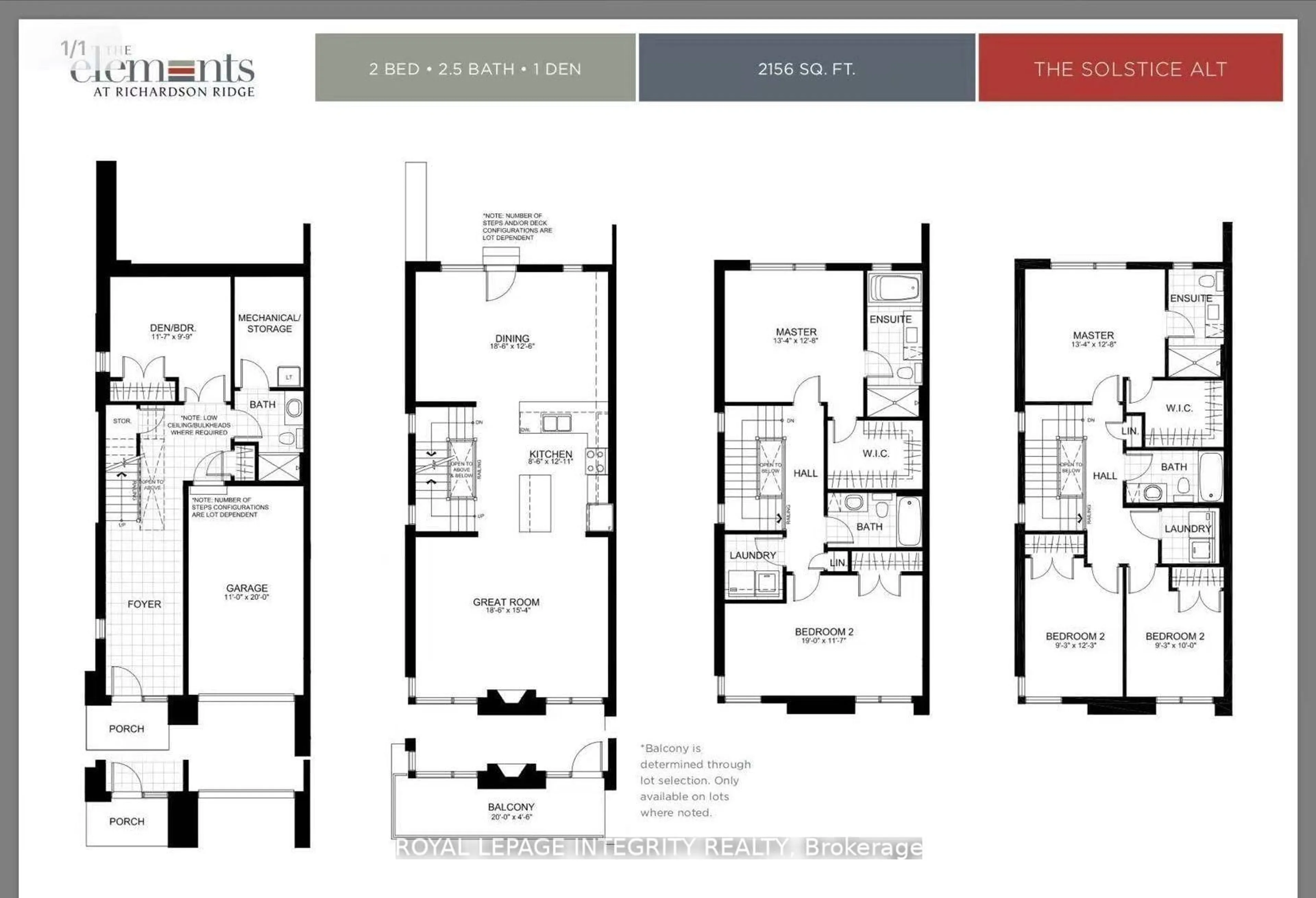 Floor plan for 147 Boundstone Way, Ottawa Ontario K2T 0M4