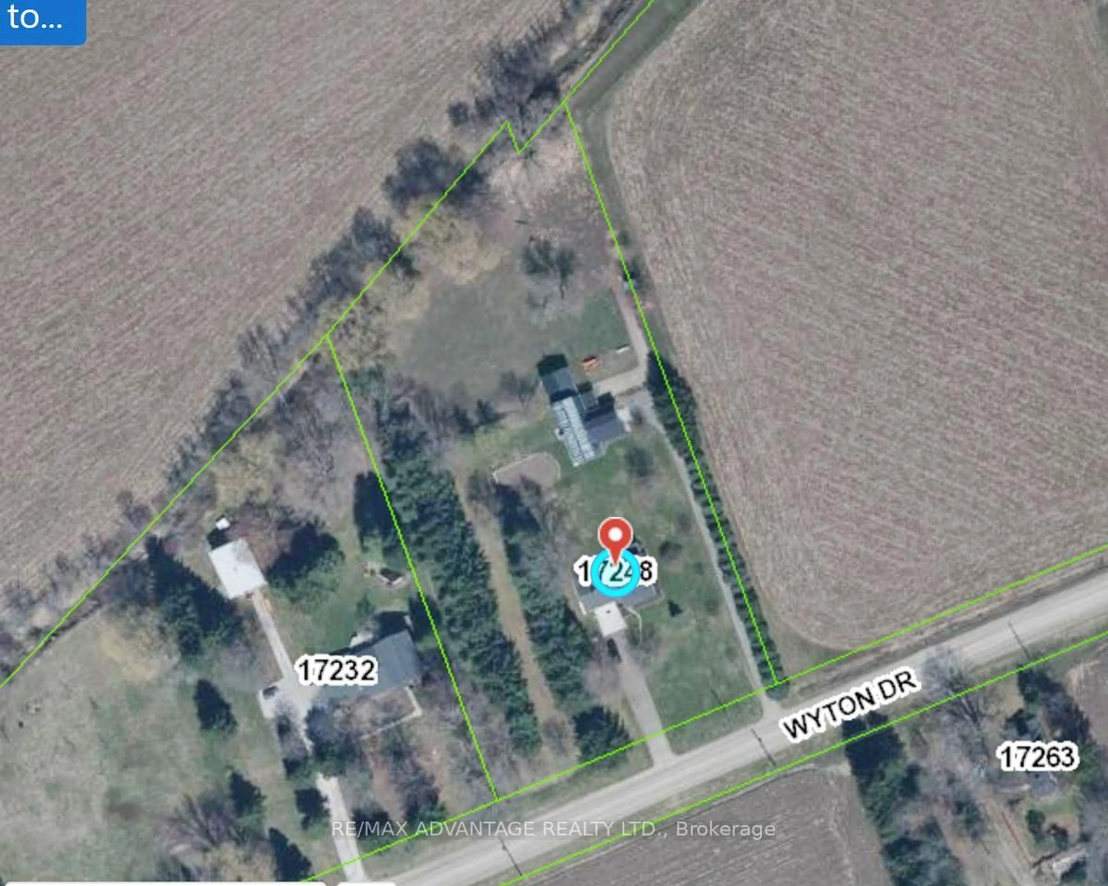 A pic from outside/outdoor area/front of a property/back of a property/a pic from drone, street for 17248 Wyton Dr, Thames Centre Ontario N0M 2P0