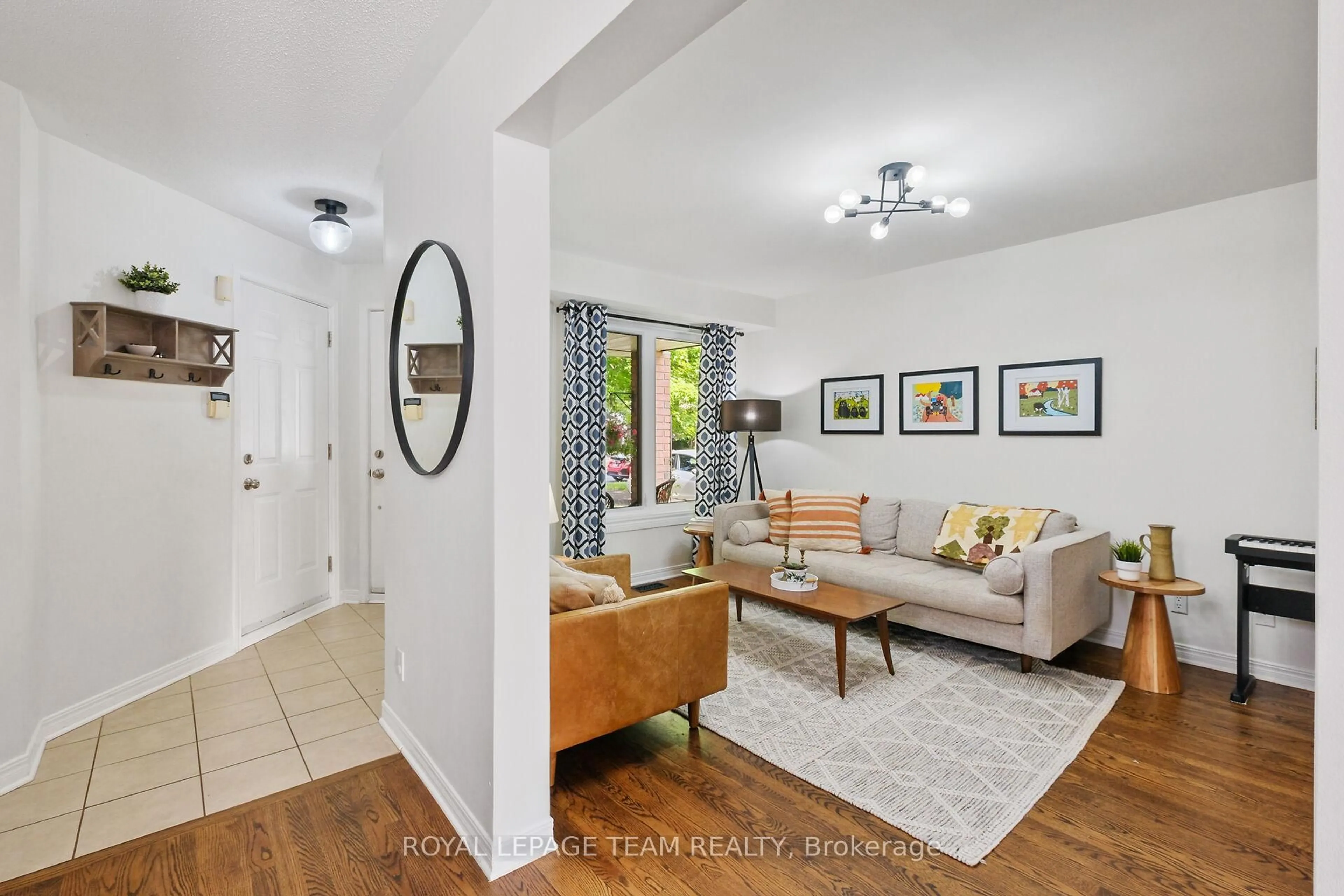 Living room with furniture, unknown for 22 Avonhurst Ave, Ottawa Ontario K2J 4K9