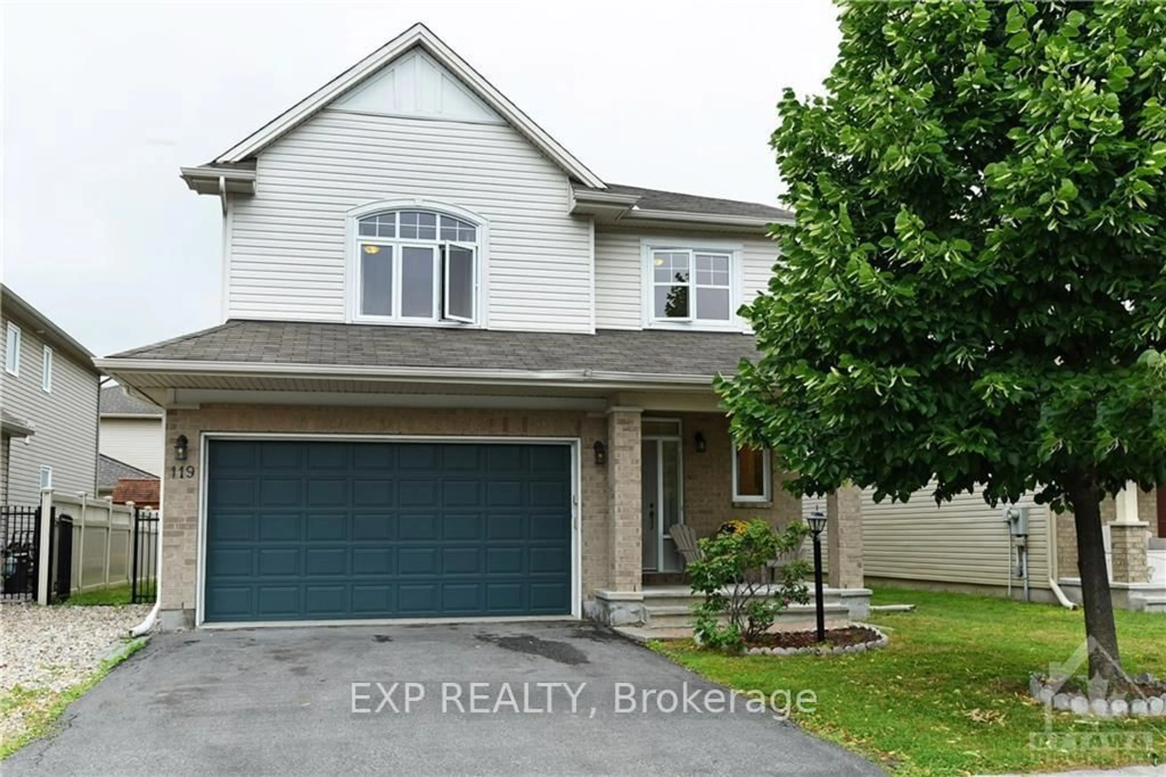A pic from outside/outdoor area/front of a property/back of a property/a pic from drone, street for 119 Anfield Cres, Barrhaven Ontario K2G 7B7
