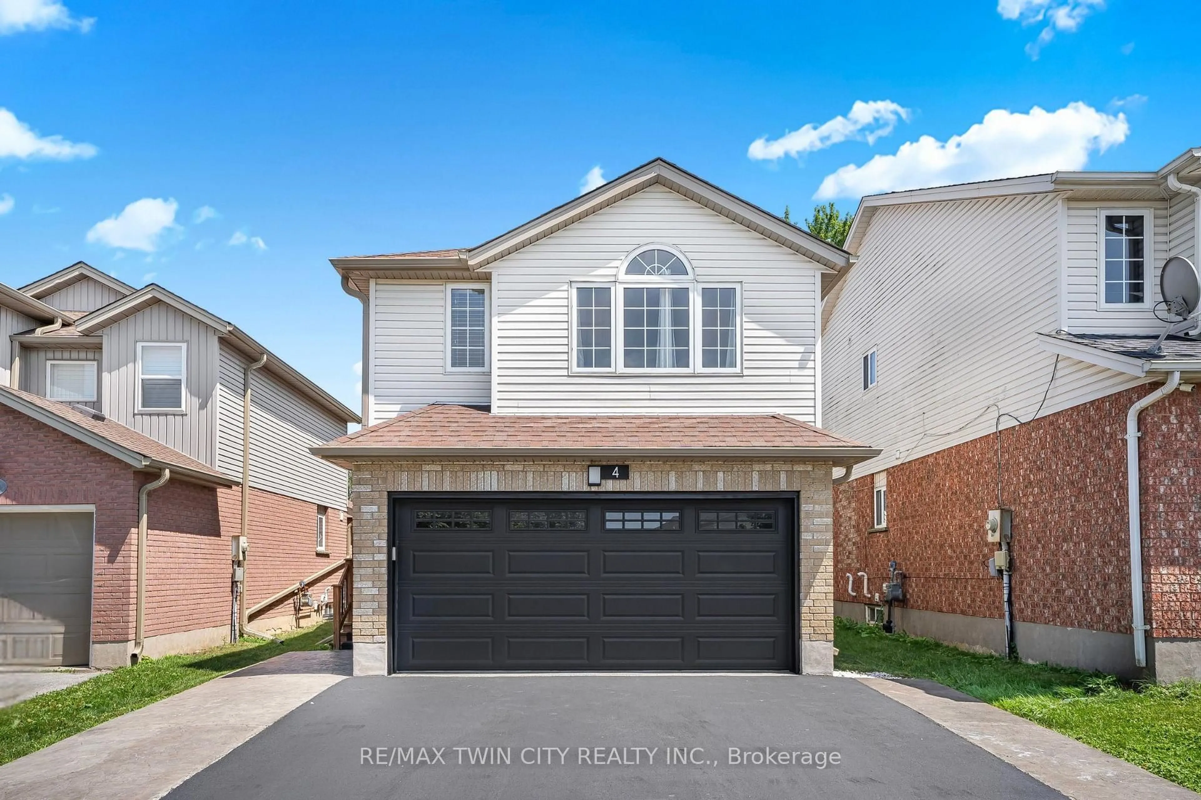 Home with brick exterior material, street for 4 Orchid Cres, Kitchener Ontario N2E 3N2